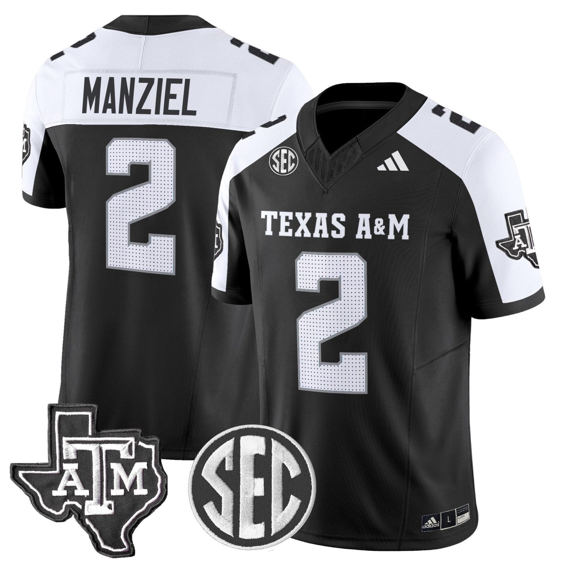 Johnny Manziel Jersey #2 Texas A&M Aggies 2025 Vapor Stitched - Image 3
