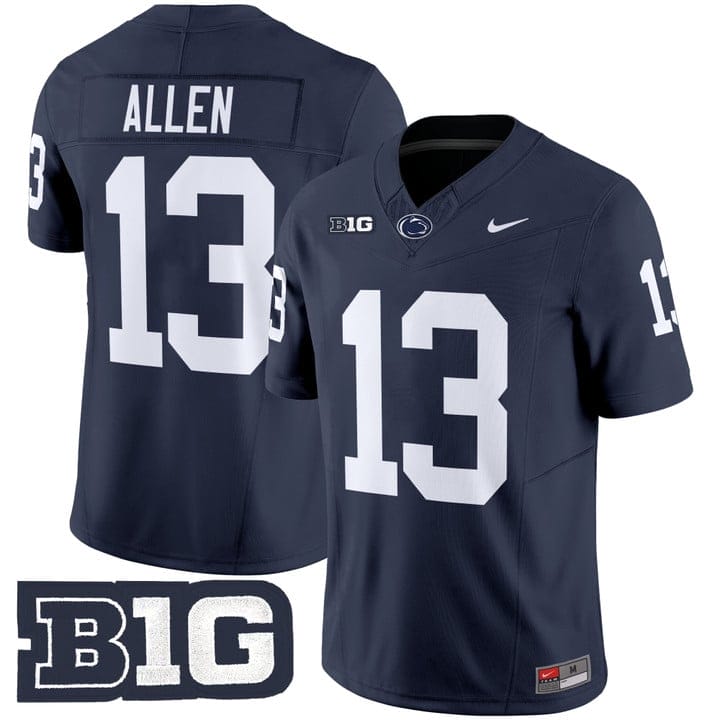 Kaytron Allen Jersey #13 Penn State Limited 2025 Stitched - Image 3
