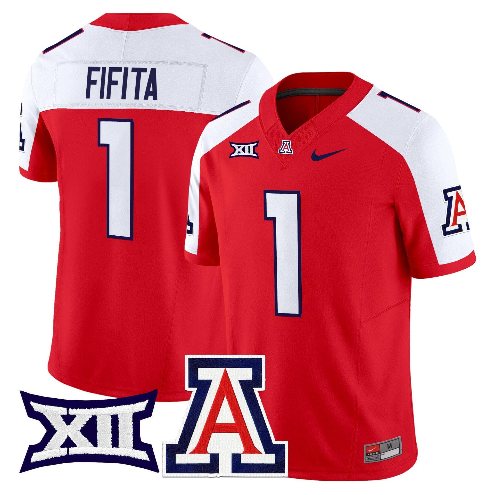 Noah Fifita Jersey #1 Arizona Wildcats 2025 Vapor Limited Stitched - Image 4