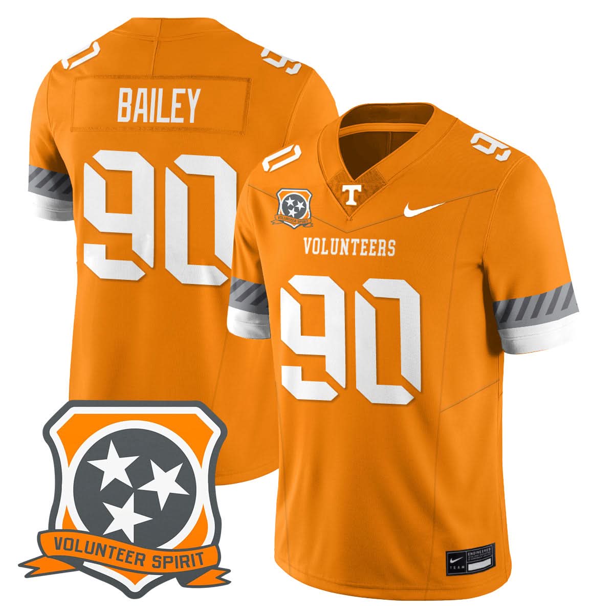 Tennessee Volunteers Football 2025 Spirit Limited Jersey - All Stitched - Image 7