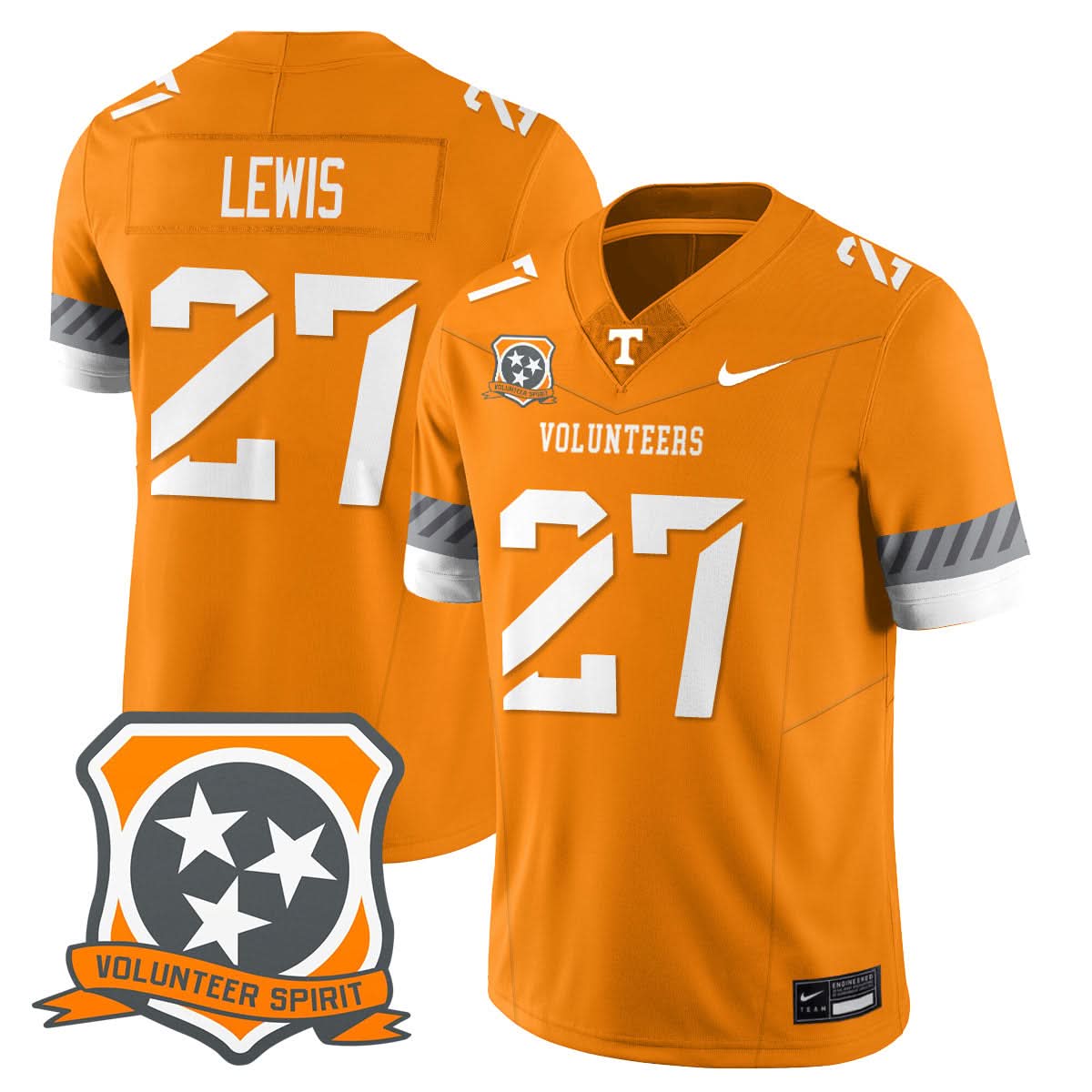 Tennessee Volunteers Football 2025 Spirit Limited Jersey - All Stitched - Image 8