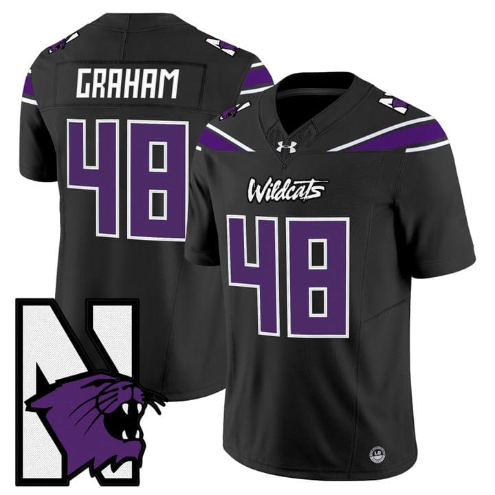 Otto Graham Jersey #48 Northwestern Wildcats Honoring 95 Vapor Limited Stitched