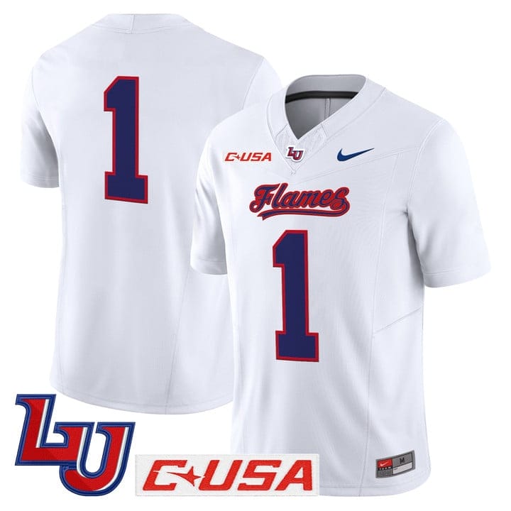 Team Jersey #1 Liberty Flames 2025 Vapor Limited Stitched