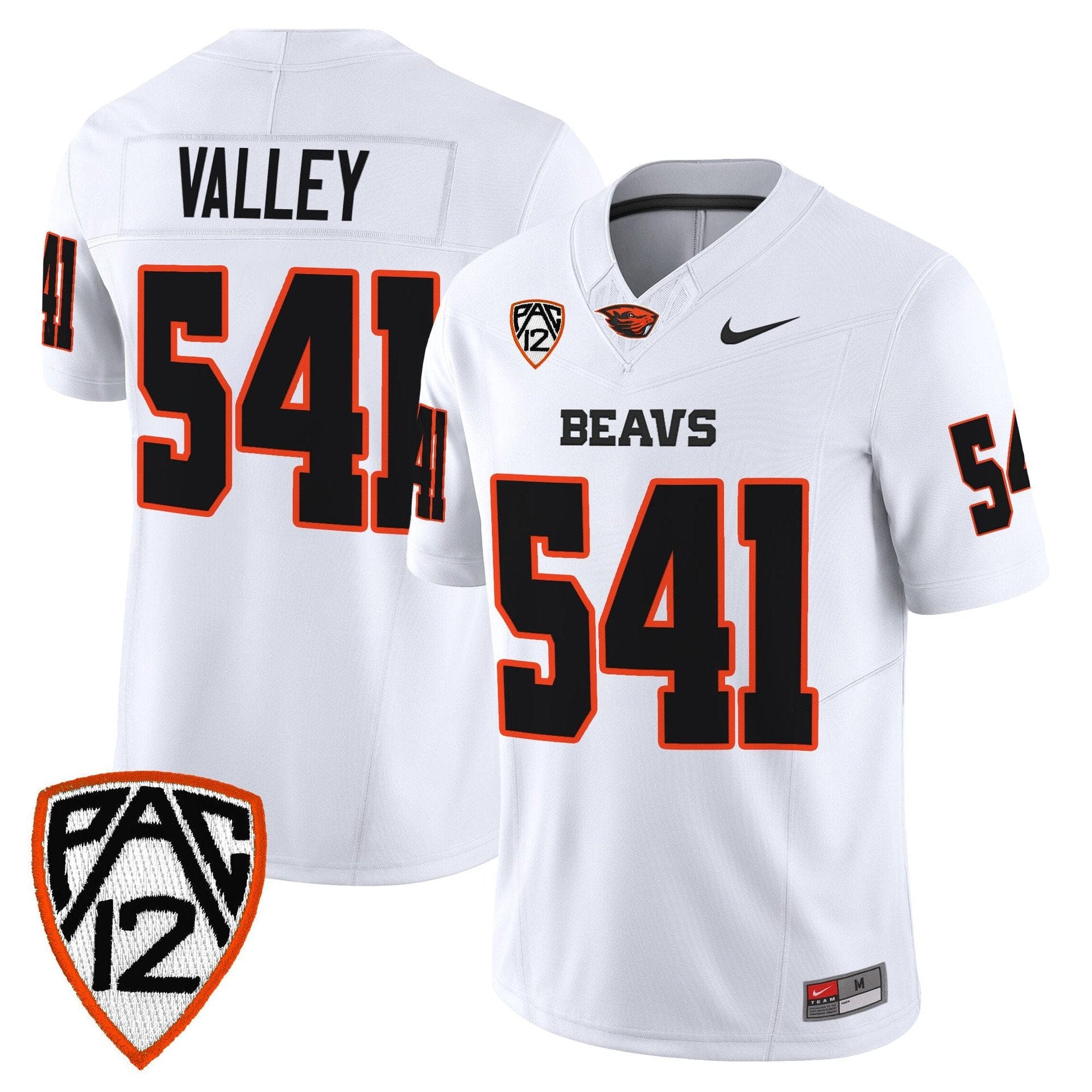 Alternative view of Valley Jersey #541 Oregon State Beavers 2025 Limited Stitched
