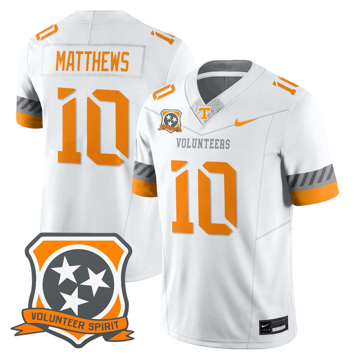 Tennessee Volunteers Football 2025 Spirit Limited Jersey - All Stitched - Image 17