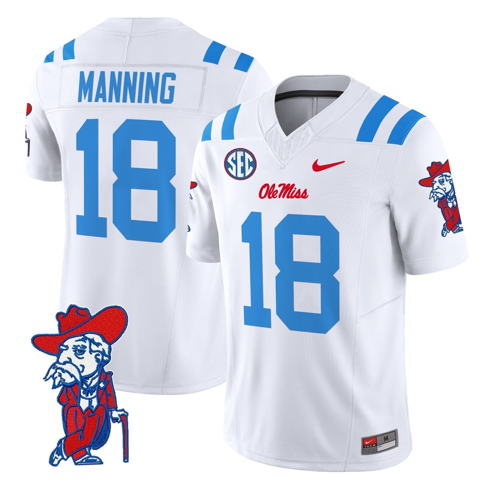 Ole Miss Rebels 2025 Vapor Limited Jersey V2 - All Stitched - Image 35