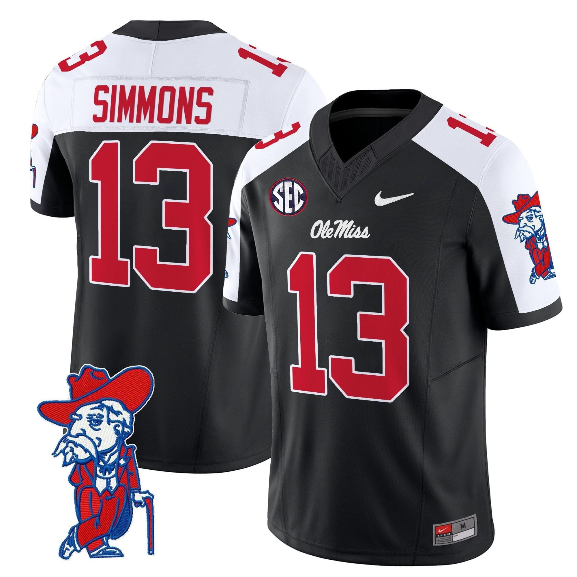 Ole Miss Rebels 2025 Vapor Limited Jersey V2 - All Stitched - Image 42