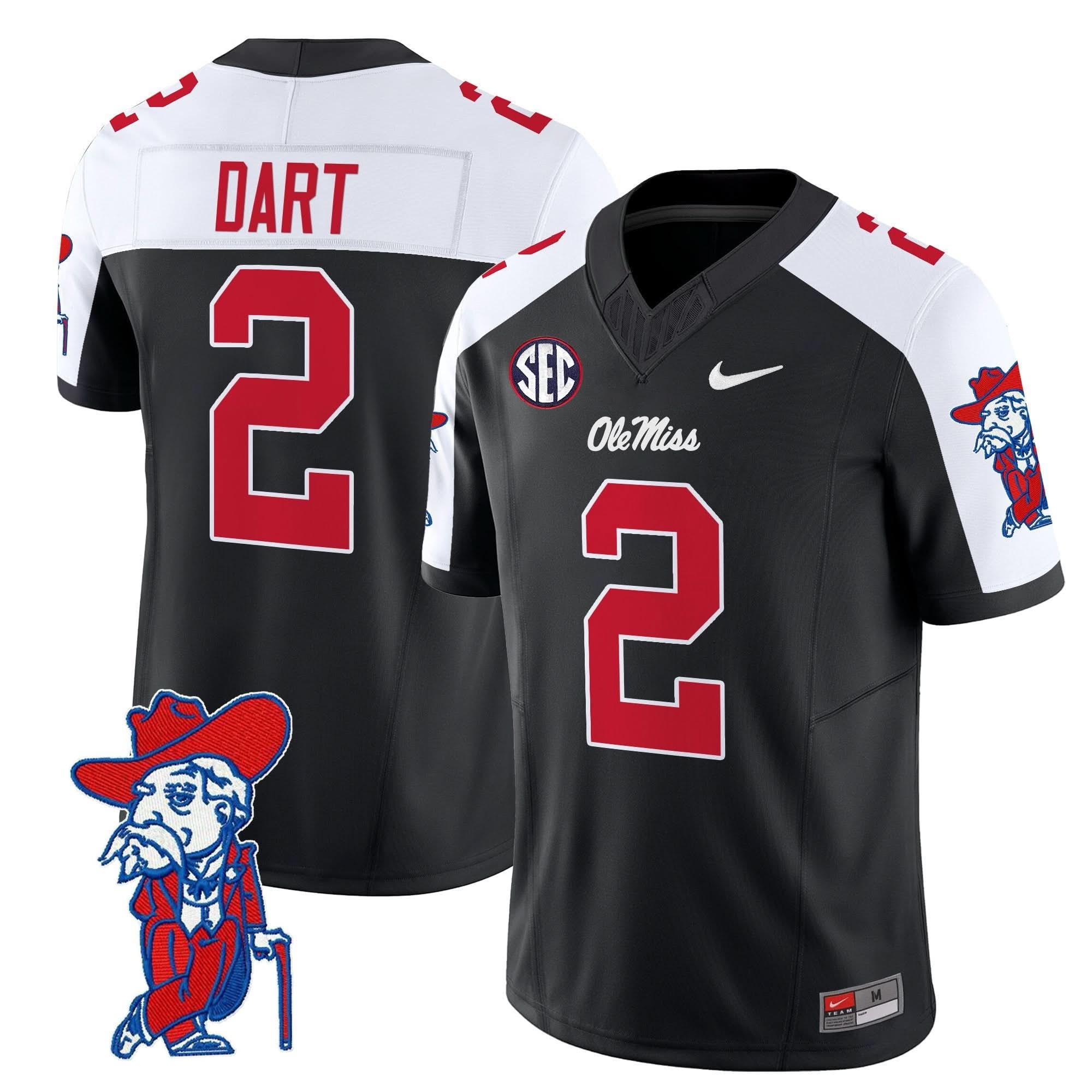 Ole Miss Rebels 2025 Vapor Limited Jersey V2 - All Stitched - Image 12