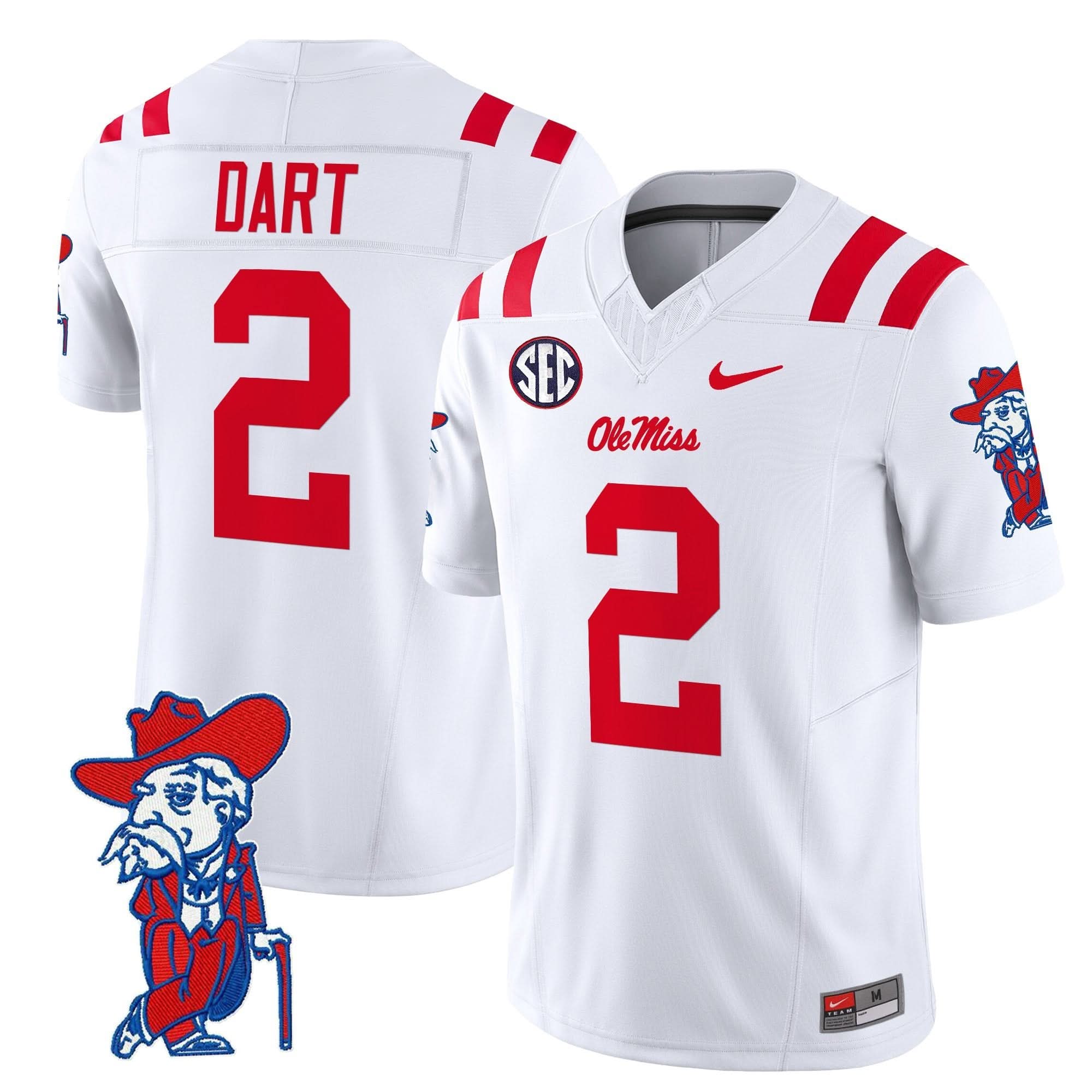 Ole Miss Rebels 2025 Vapor Limited Jersey V2 - All Stitched - Image 11