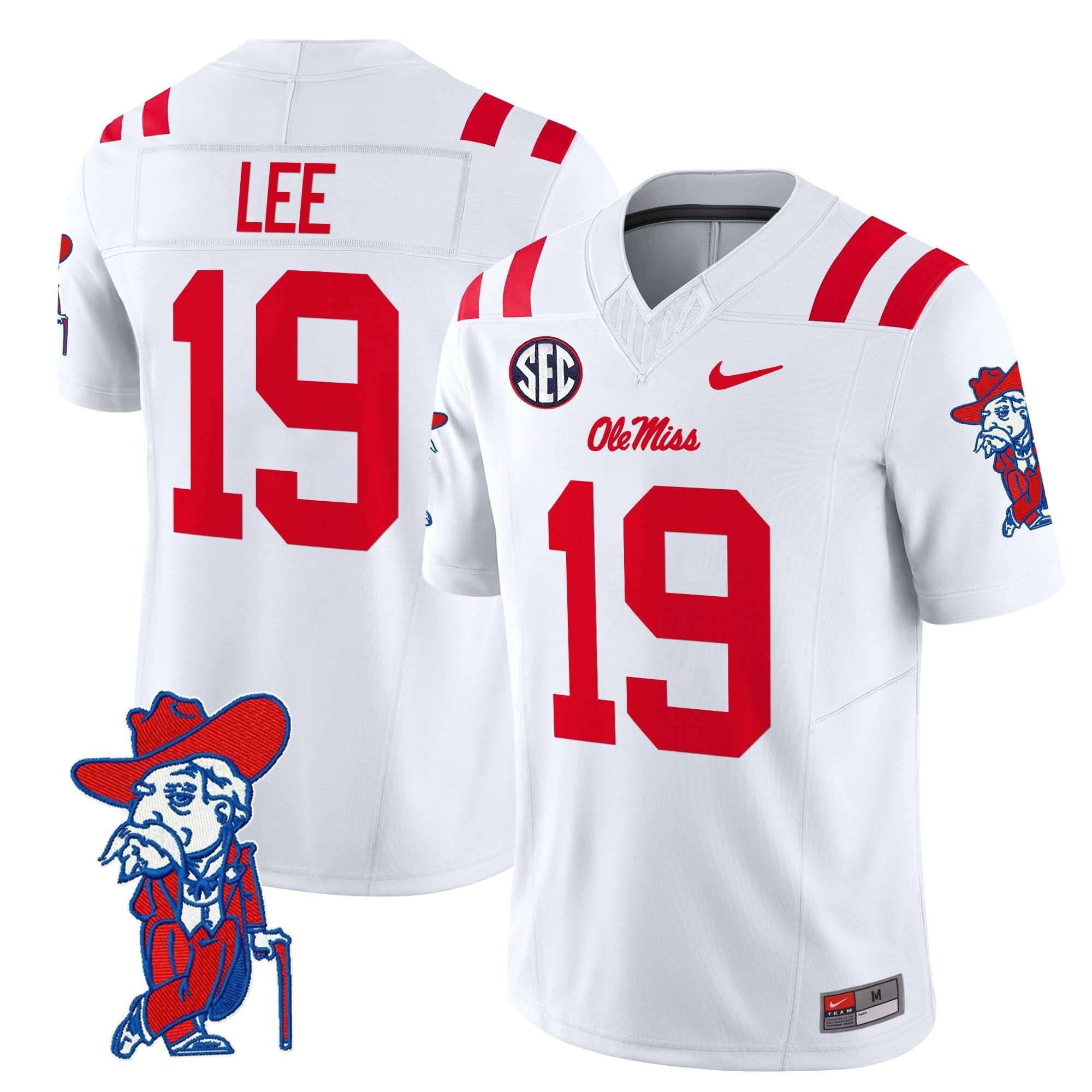 Ole Miss Rebels 2025 Vapor Limited Jersey V2 - All Stitched - Image 14