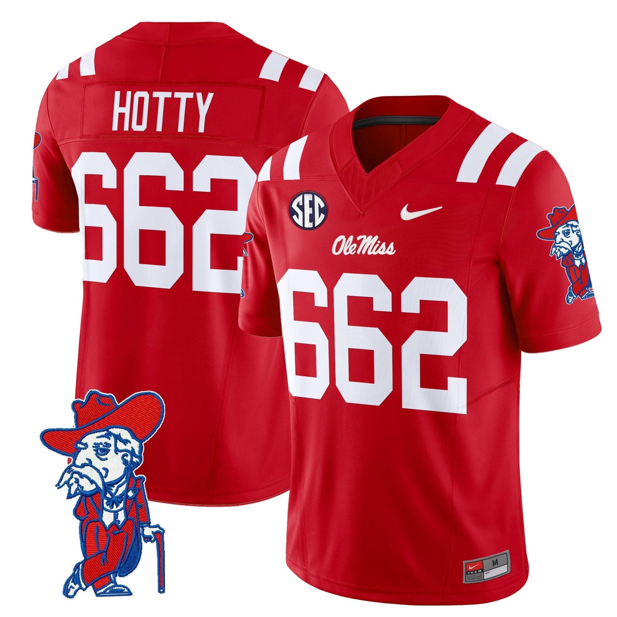 Ole Miss Rebels 2025 Vapor Limited Jersey V2 - All Stitched - Image 18