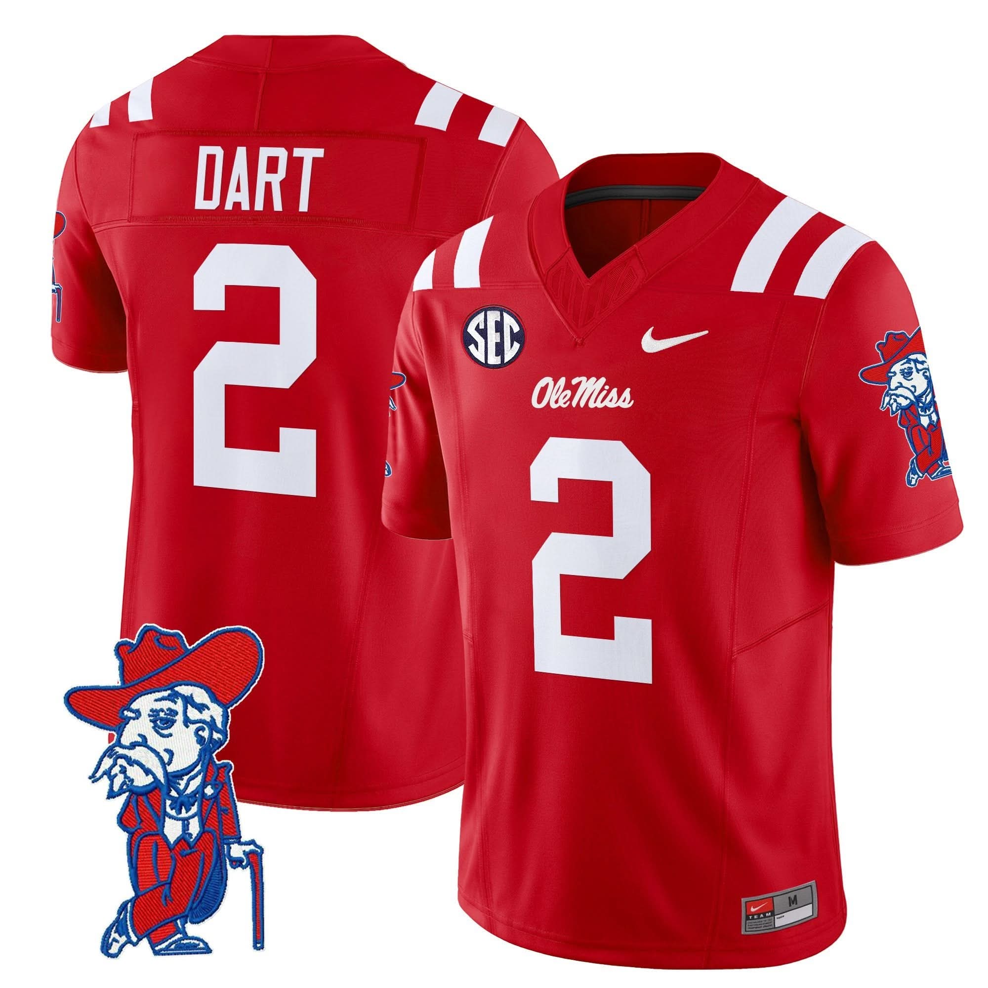 Ole Miss Rebels 2025 Vapor Limited Jersey V2 - All Stitched - Image 20