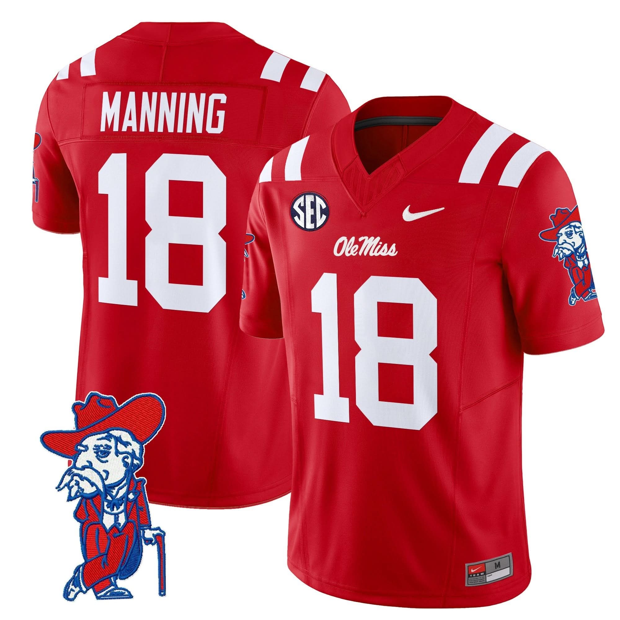 Ole Miss Rebels 2025 Vapor Limited Jersey V2 - All Stitched - Image 22