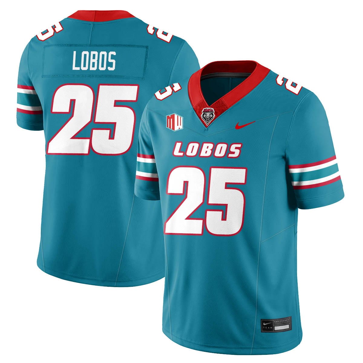 UNM Lobo Football 2025 Jersey - All Stitched - Image 10