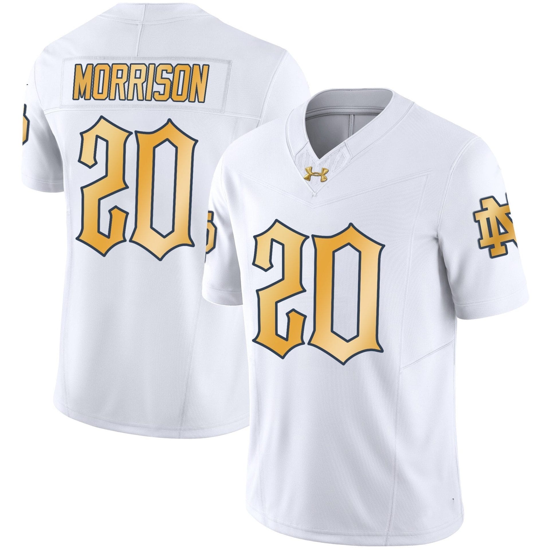 Notre Dame Fighting Irish Vapor Limited Jersey - All Stitched - Image 27