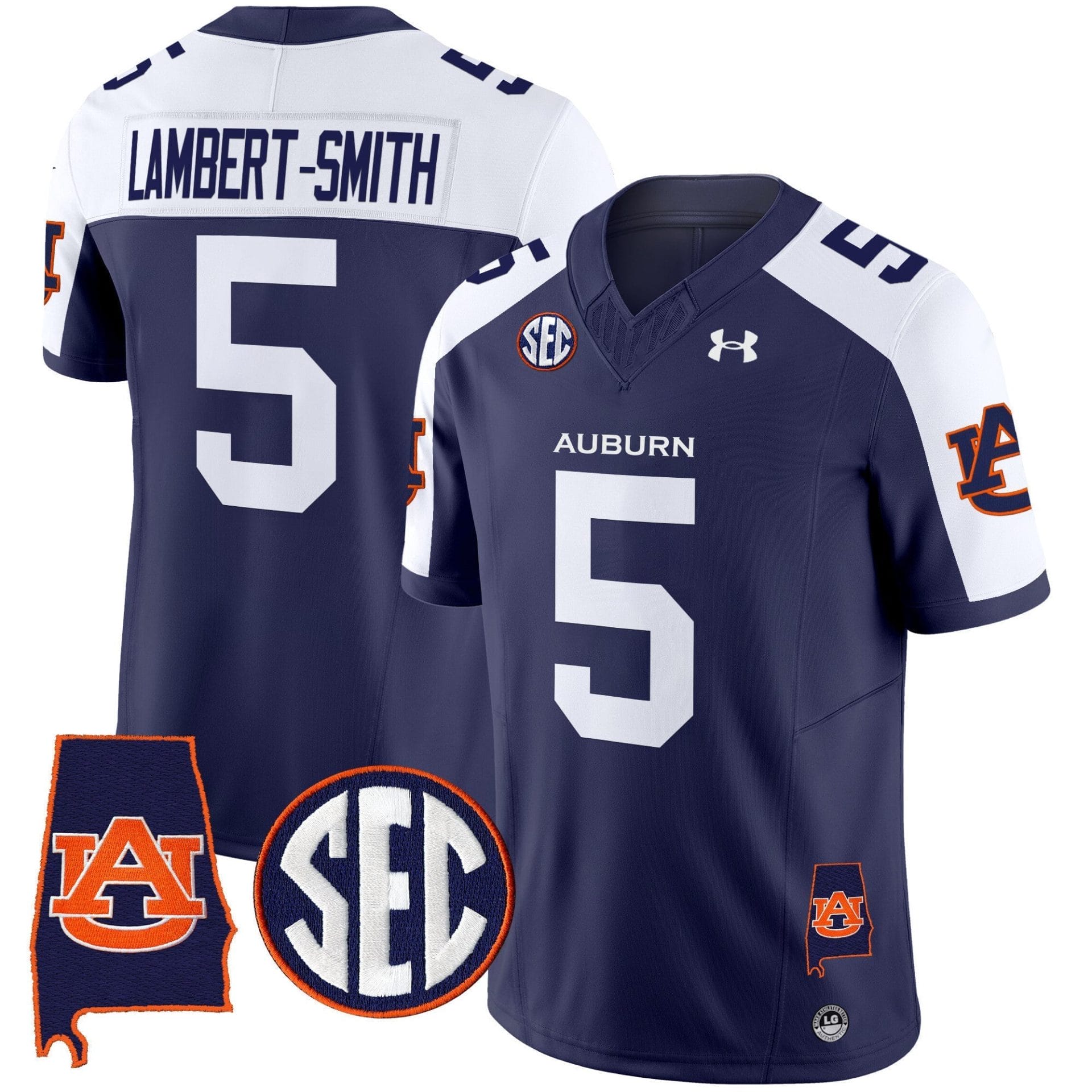 Auburn Tigers 2025 Alabama Patch Vapor Limited Jersey - All Stitched - Image 8