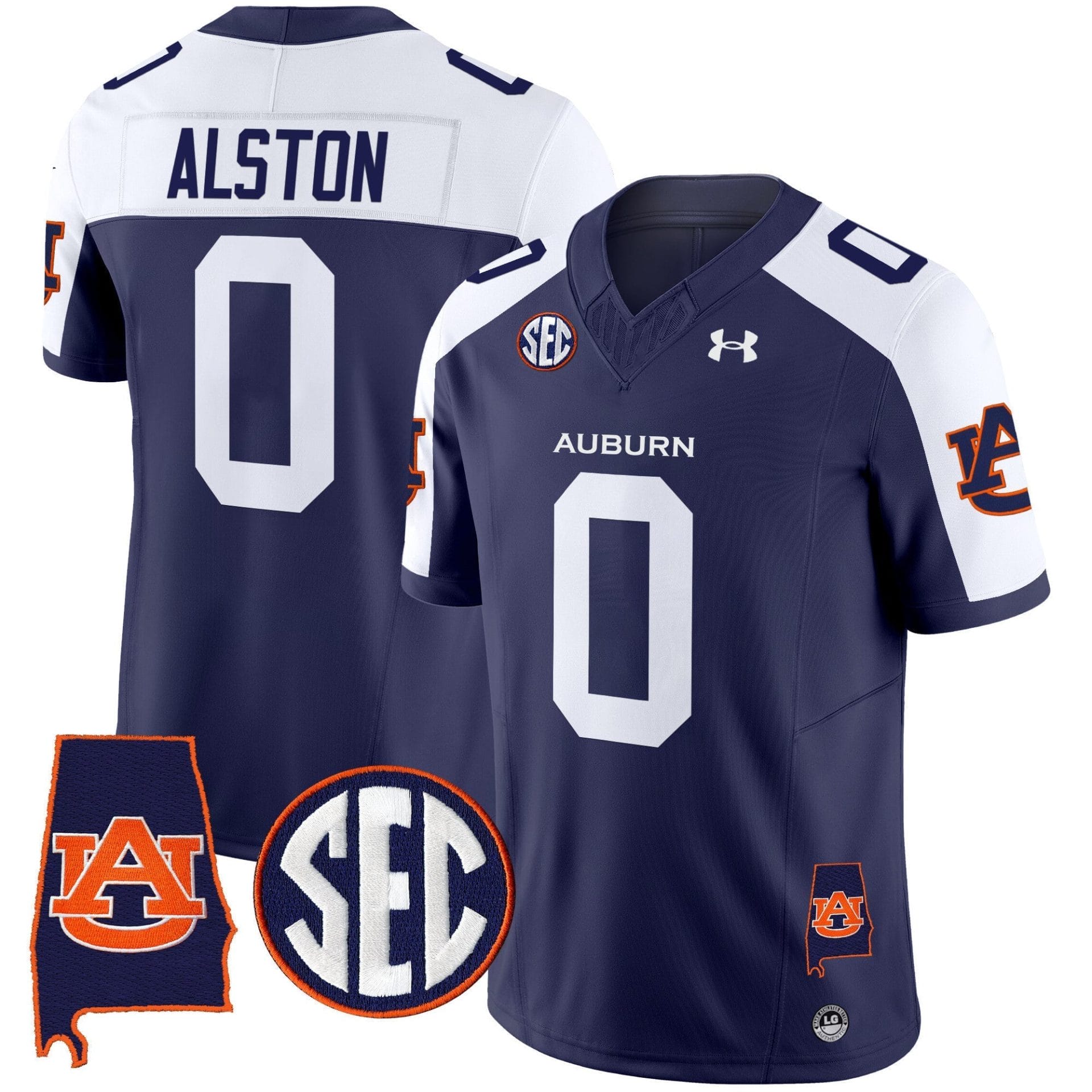 Auburn Tigers 2025 Alabama Patch Vapor Limited Jersey - All Stitched - Image 17