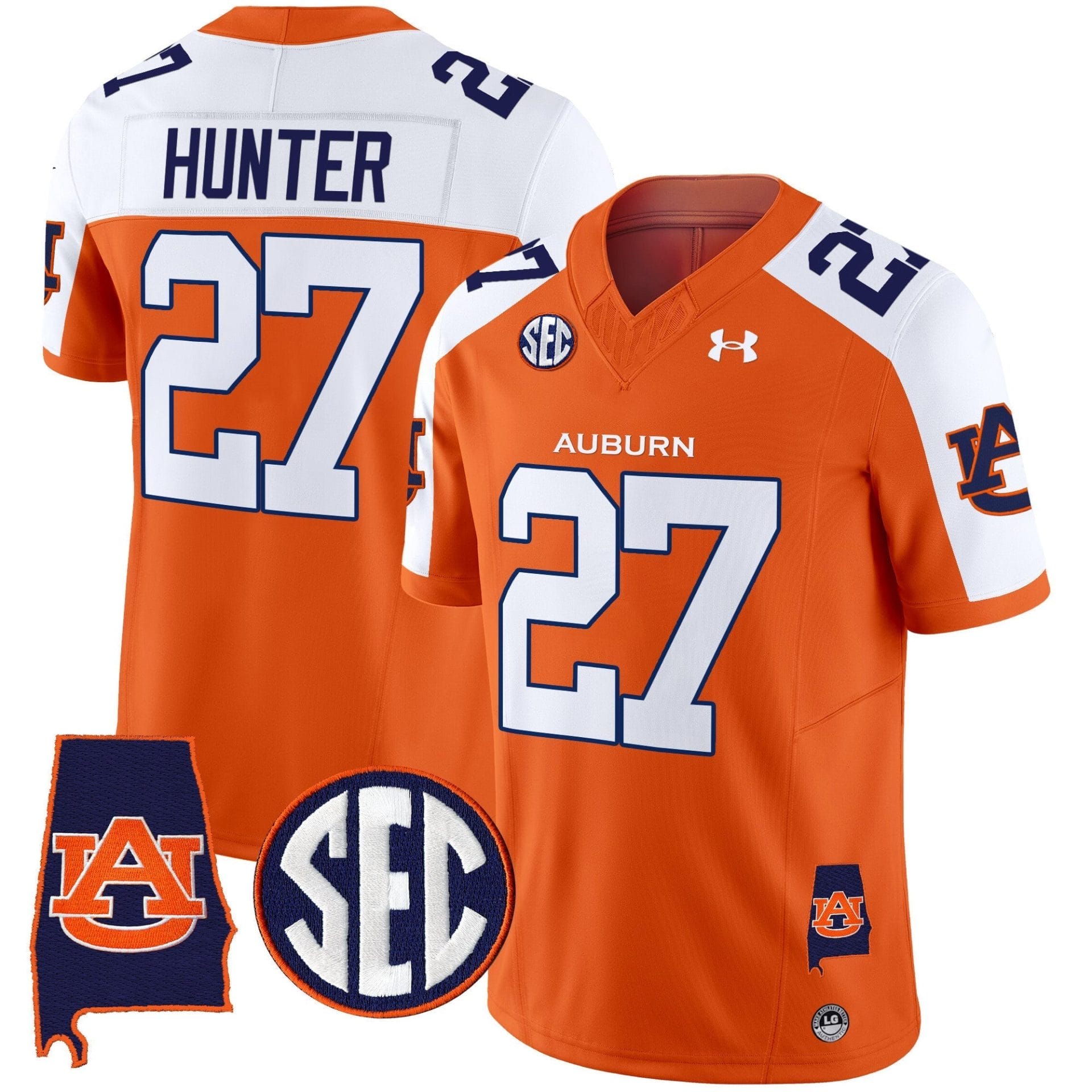 Auburn Tigers 2025 Alabama Patch Vapor Limited Jersey - All Stitched - Image 22