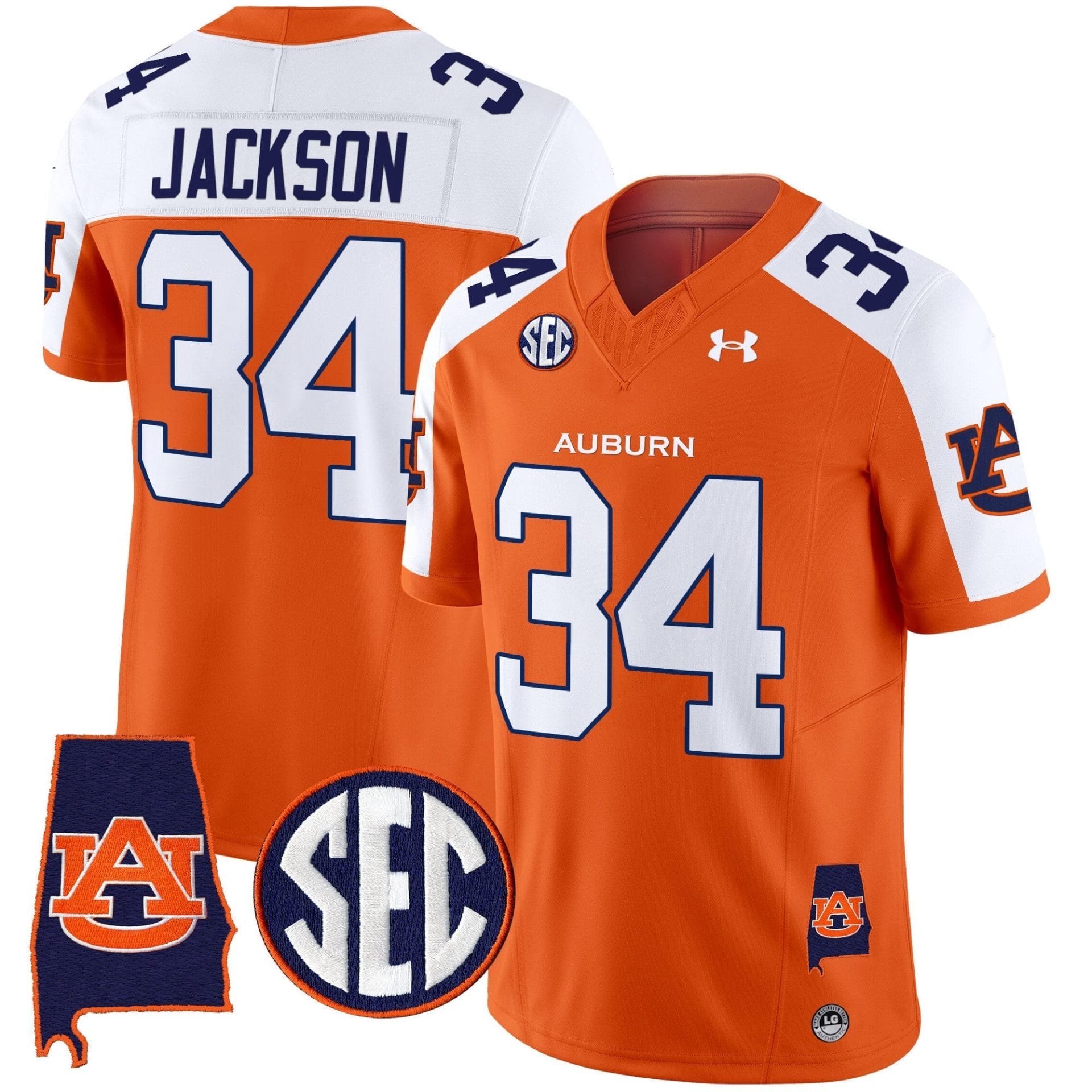Auburn Tigers 2025 Alabama Patch Vapor Limited Jersey - All Stitched - Image 24