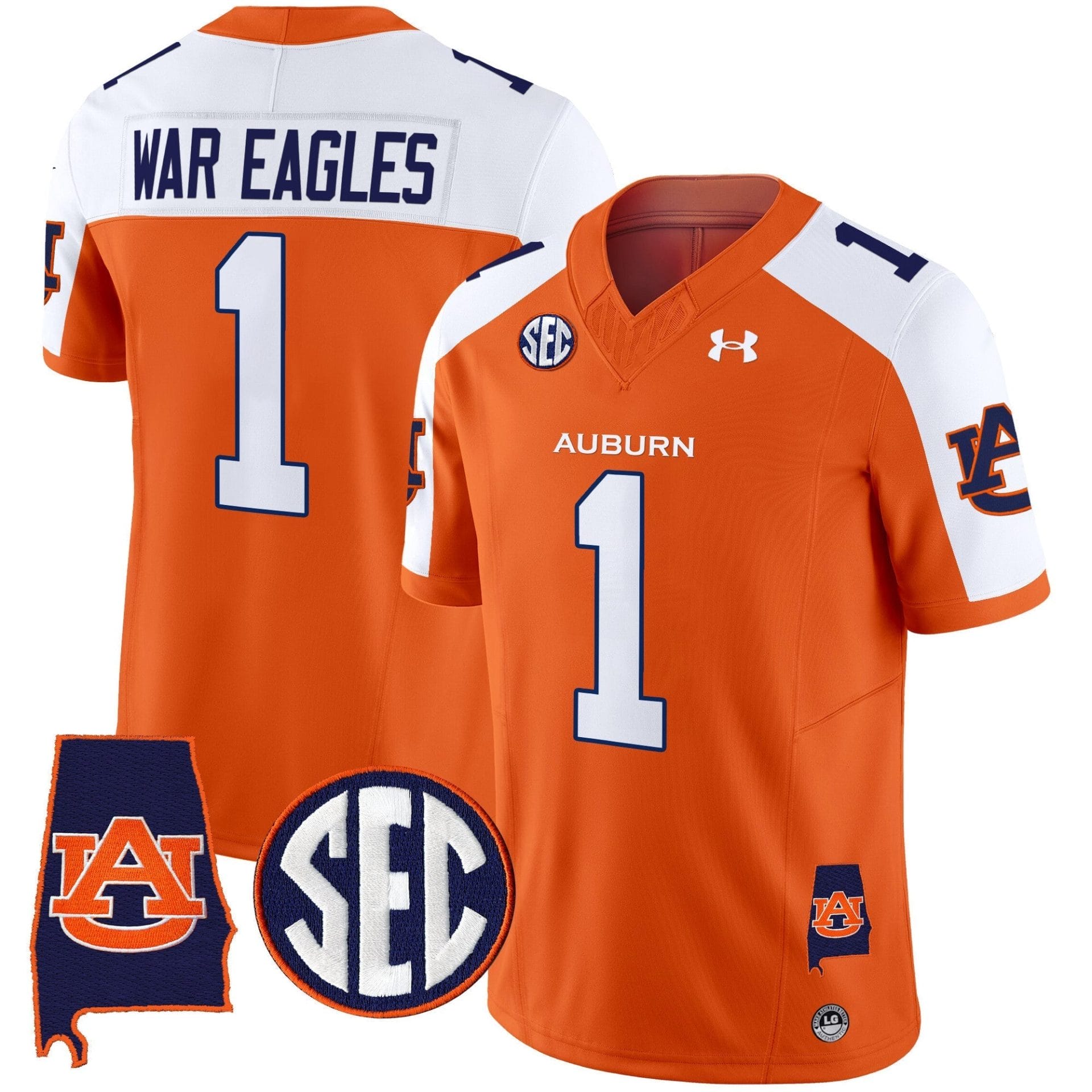 Auburn Tigers 2025 Alabama Patch Vapor Limited Jersey - All Stitched - Image 26