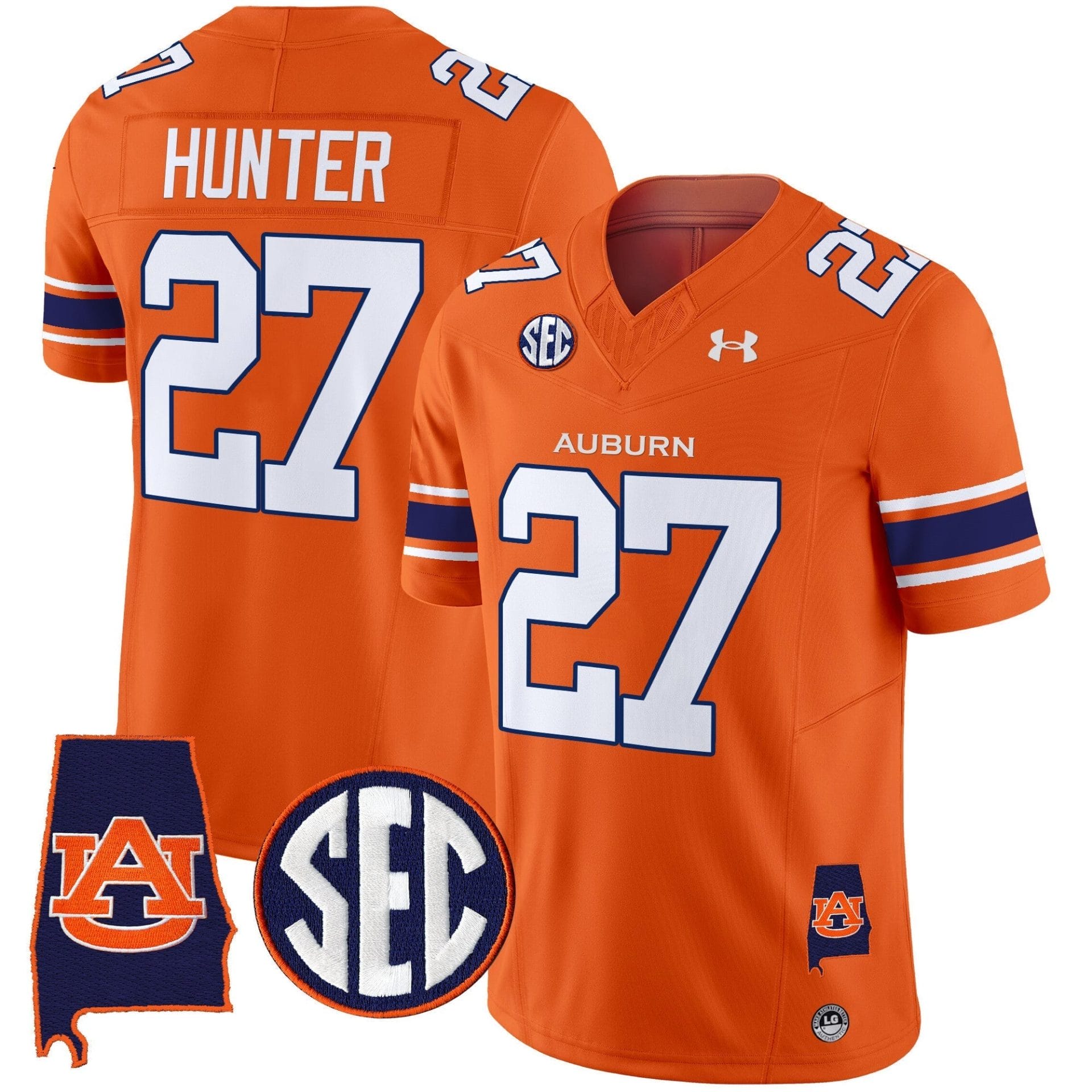 Auburn Tigers 2025 Alabama Patch Vapor Limited Jersey - All Stitched - Image 34