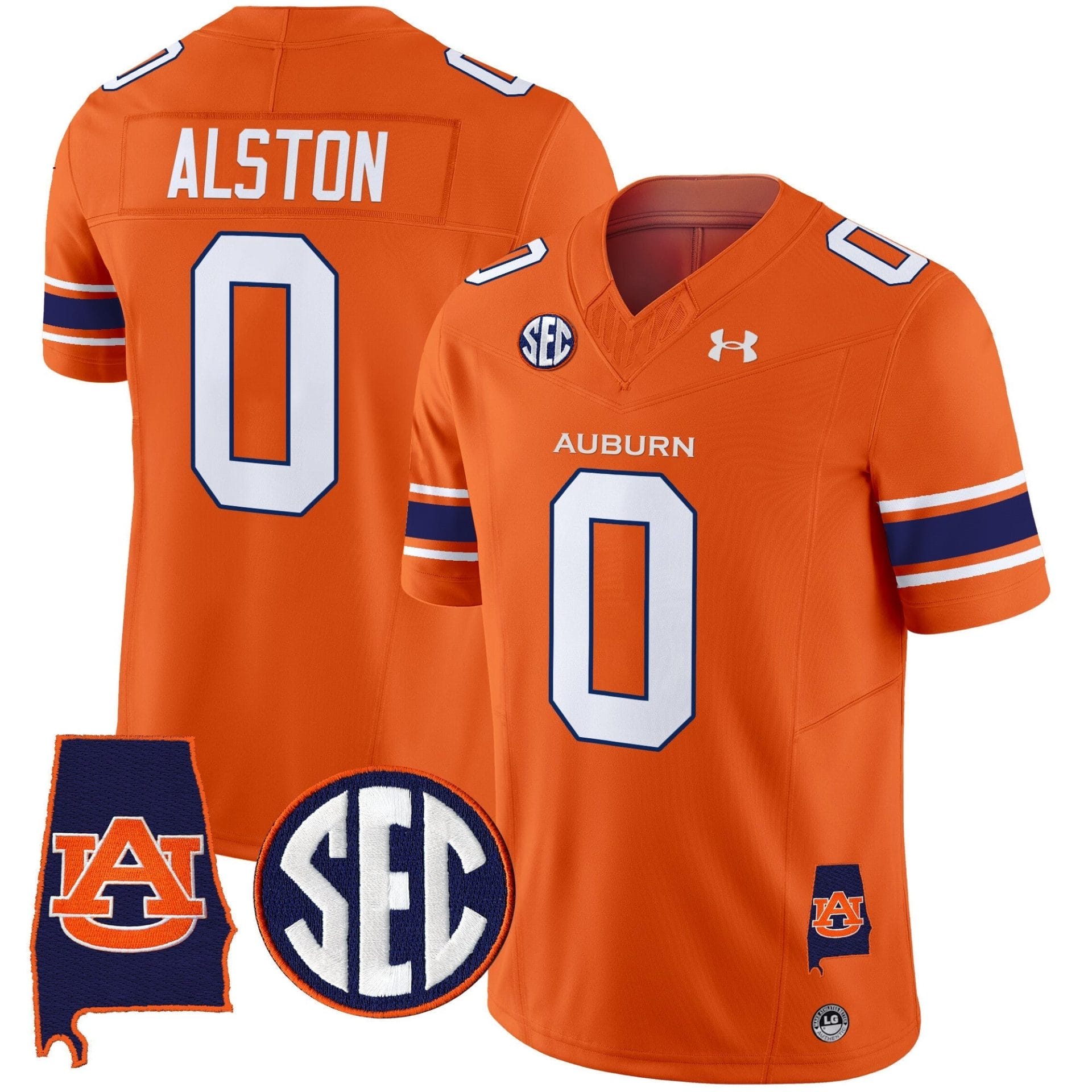 Auburn Tigers 2025 Alabama Patch Vapor Limited Jersey - All Stitched - Image 2