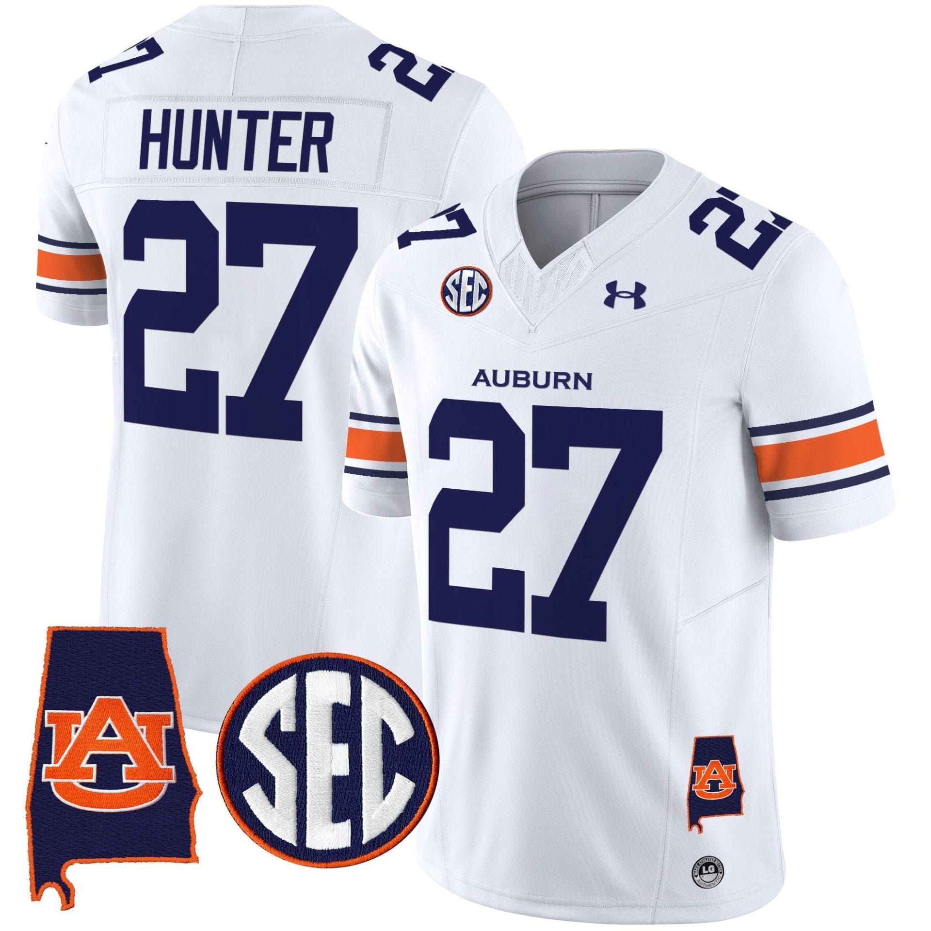 Auburn Tigers 2025 Alabama Patch Vapor Limited Jersey - All Stitched - Image 9