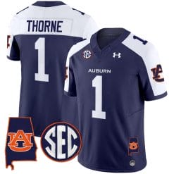 Auburn Tigers 2025 Alabama Patch Vapor Limited Jersey - All Stitched