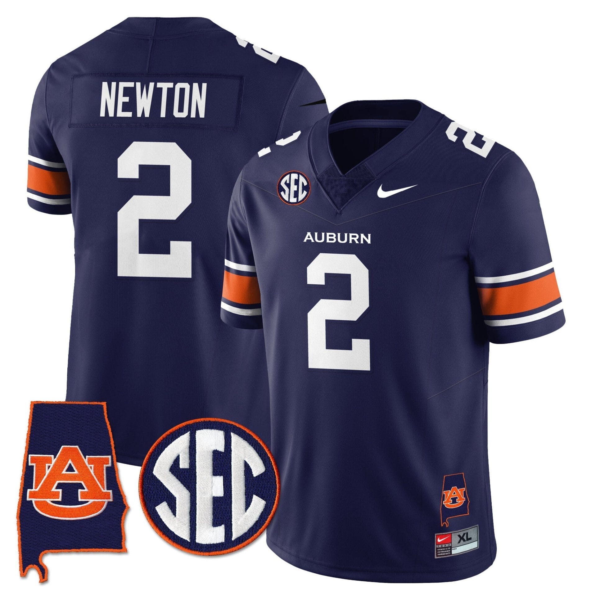 Auburn Tigers Alabama Patch Vapor Limited Jersey - All Stitched - Image 33