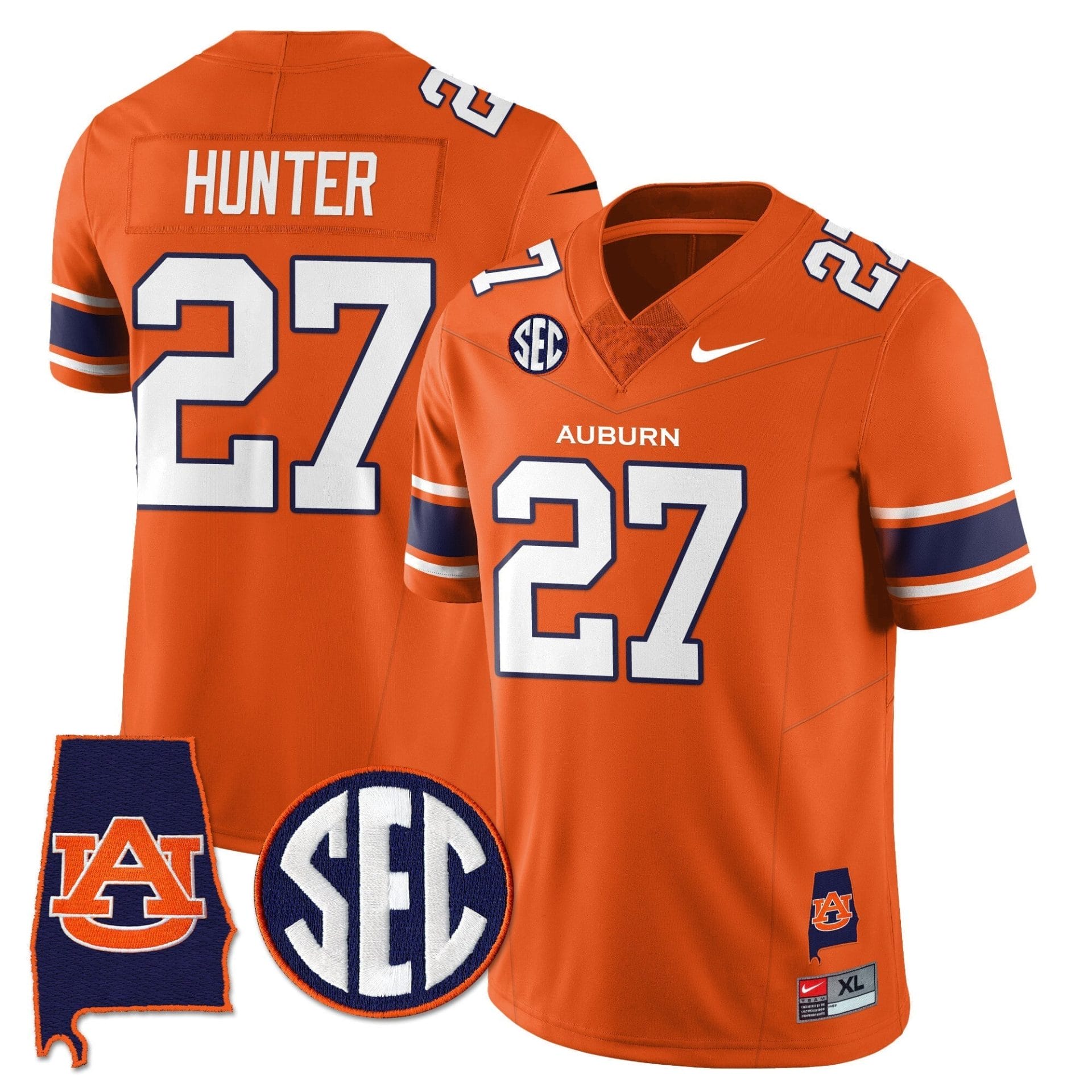 Auburn Tigers Alabama Patch Vapor Limited Jersey - All Stitched - Image 13