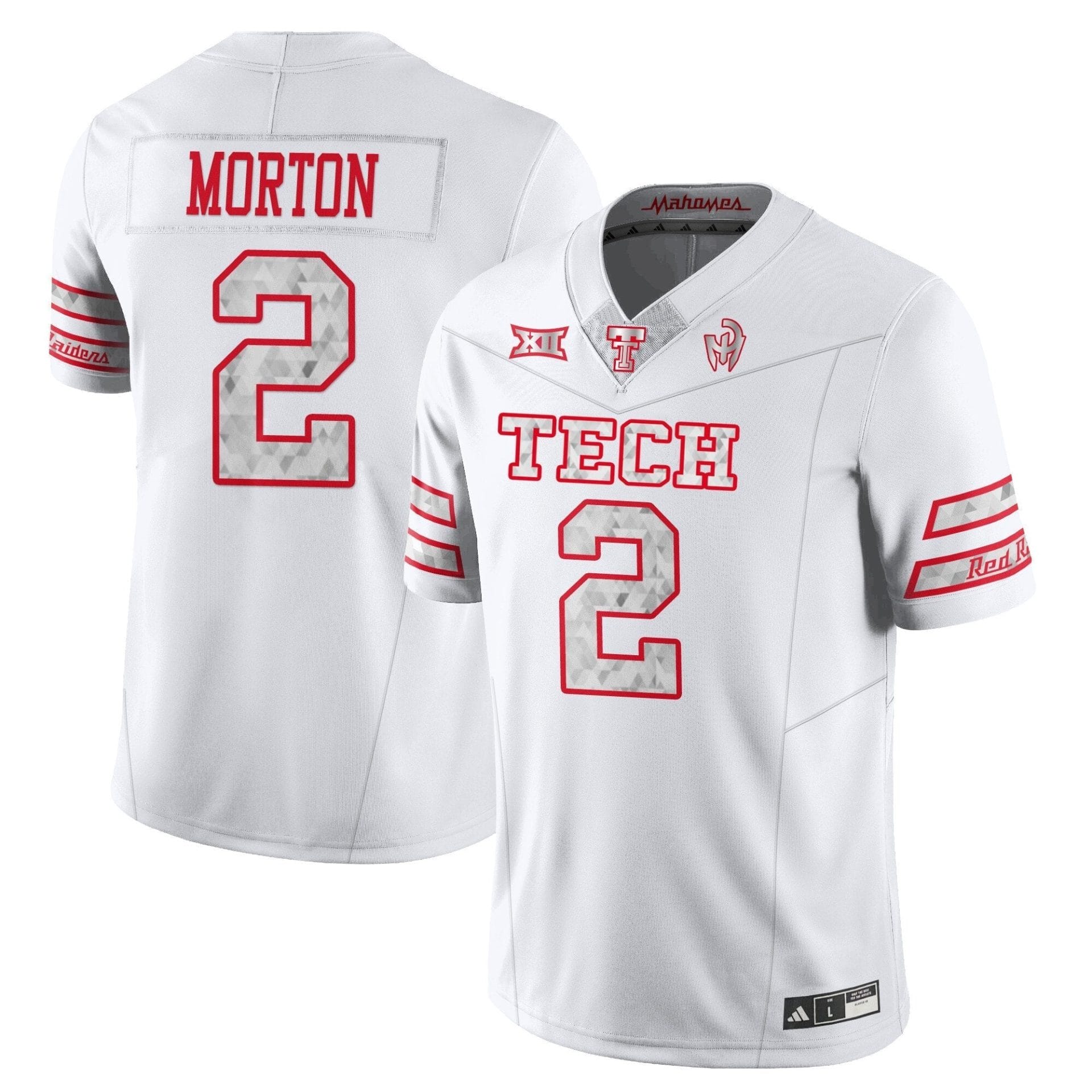 Texas Tech Football “GalvanICED” Jersey - All Stitched - Image 6