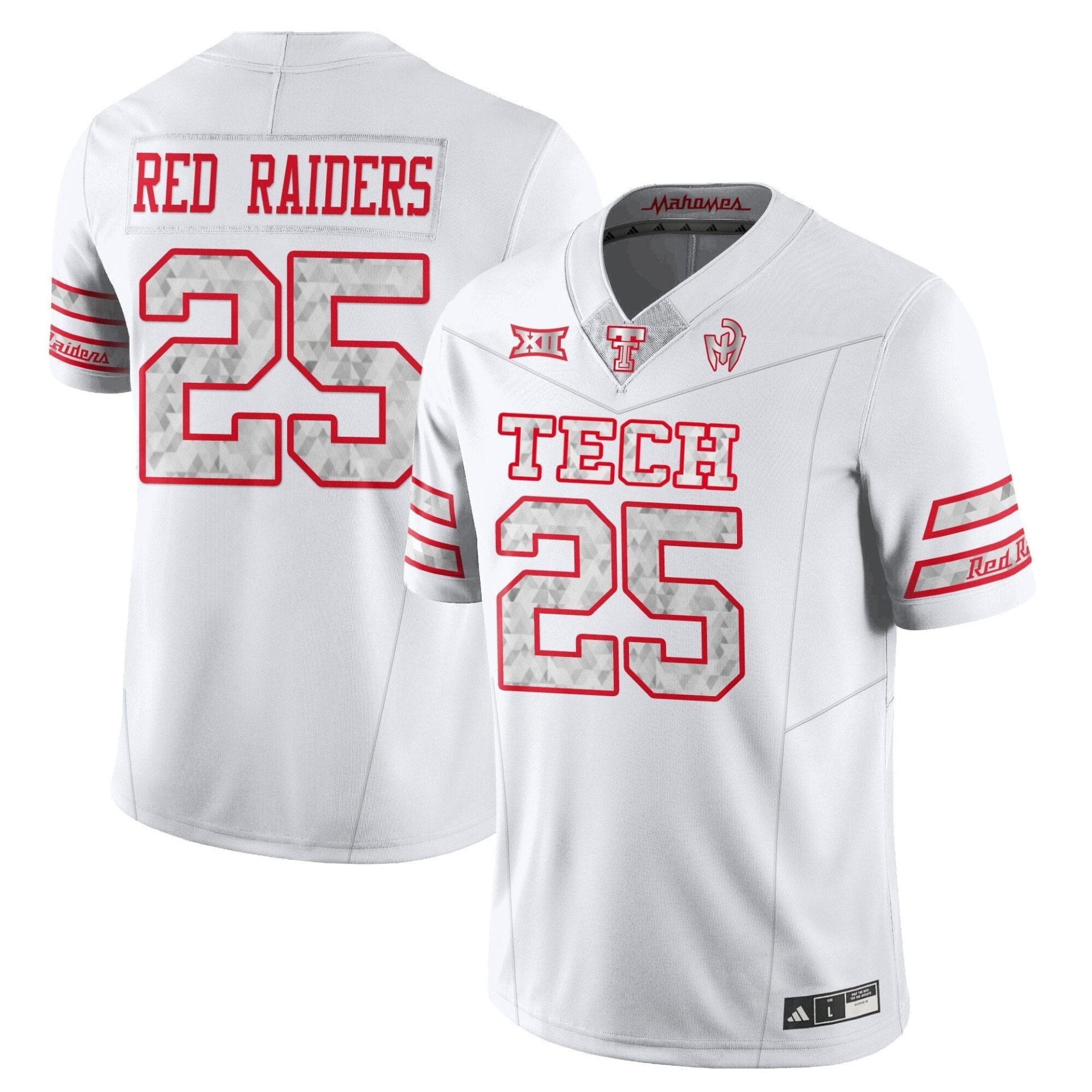 Texas Tech Football “GalvanICED” Jersey - All Stitched - Image 8