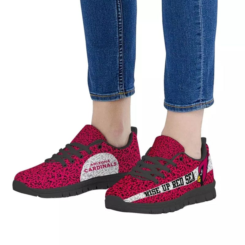 1. Arizona Cardinals Slogan NLF Sneaker Shoes For Men Women Fans