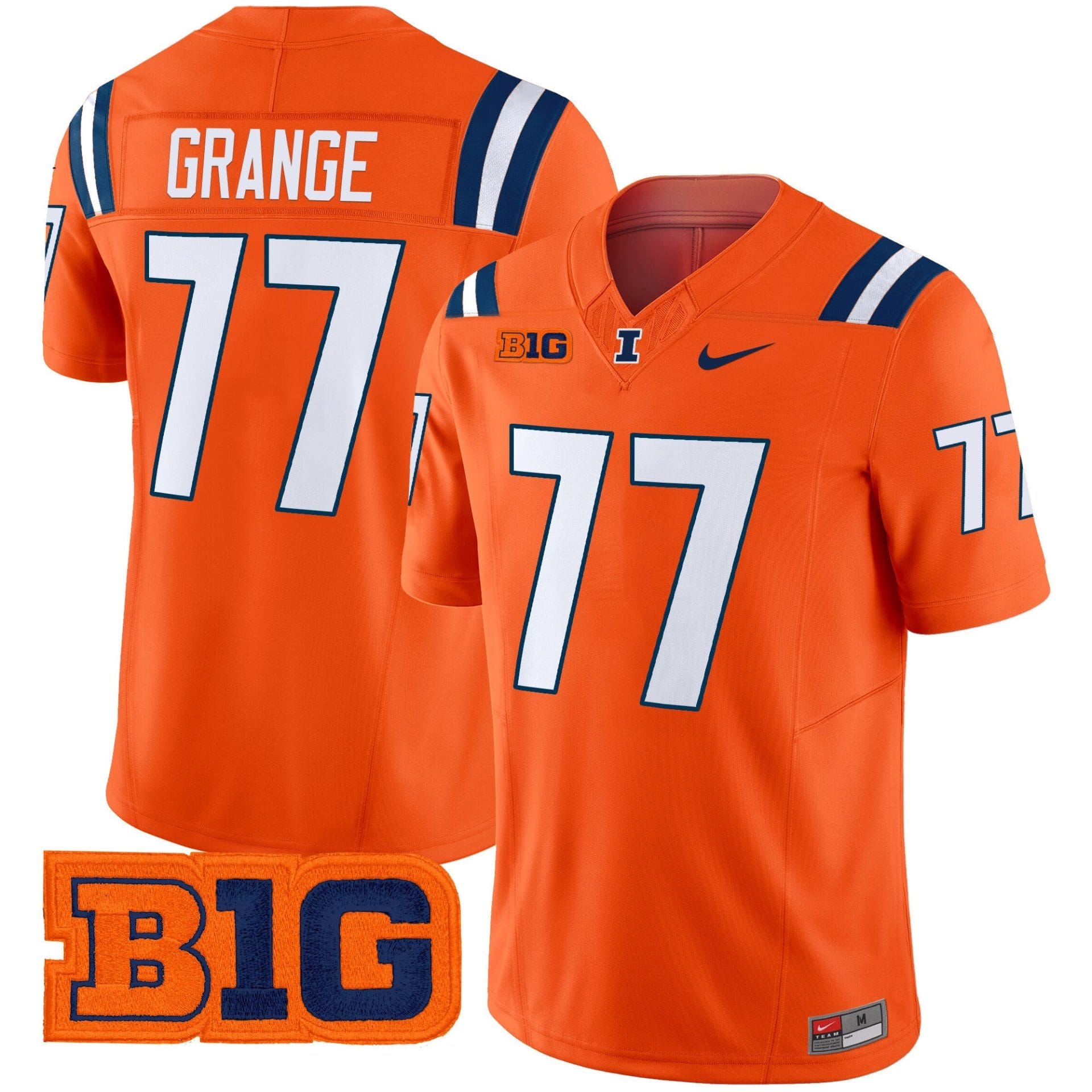 Men's Illinois Fighting Illini 2025 Vapor Limited Jersey - All Stitched - Image 26