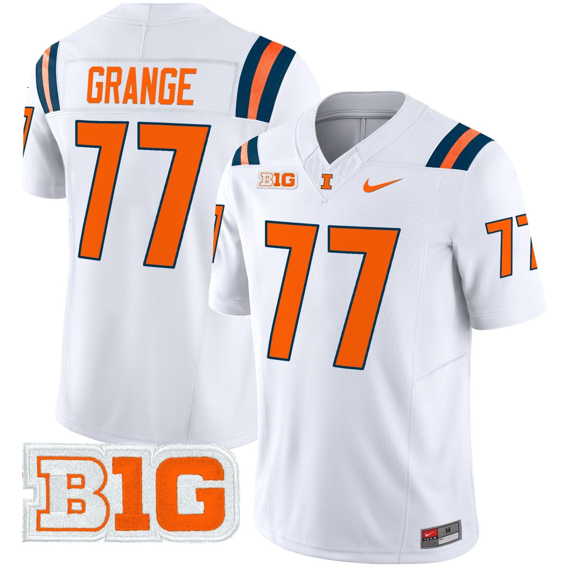Men's Illinois Fighting Illini 2025 Vapor Limited Jersey - All Stitched - Image 33
