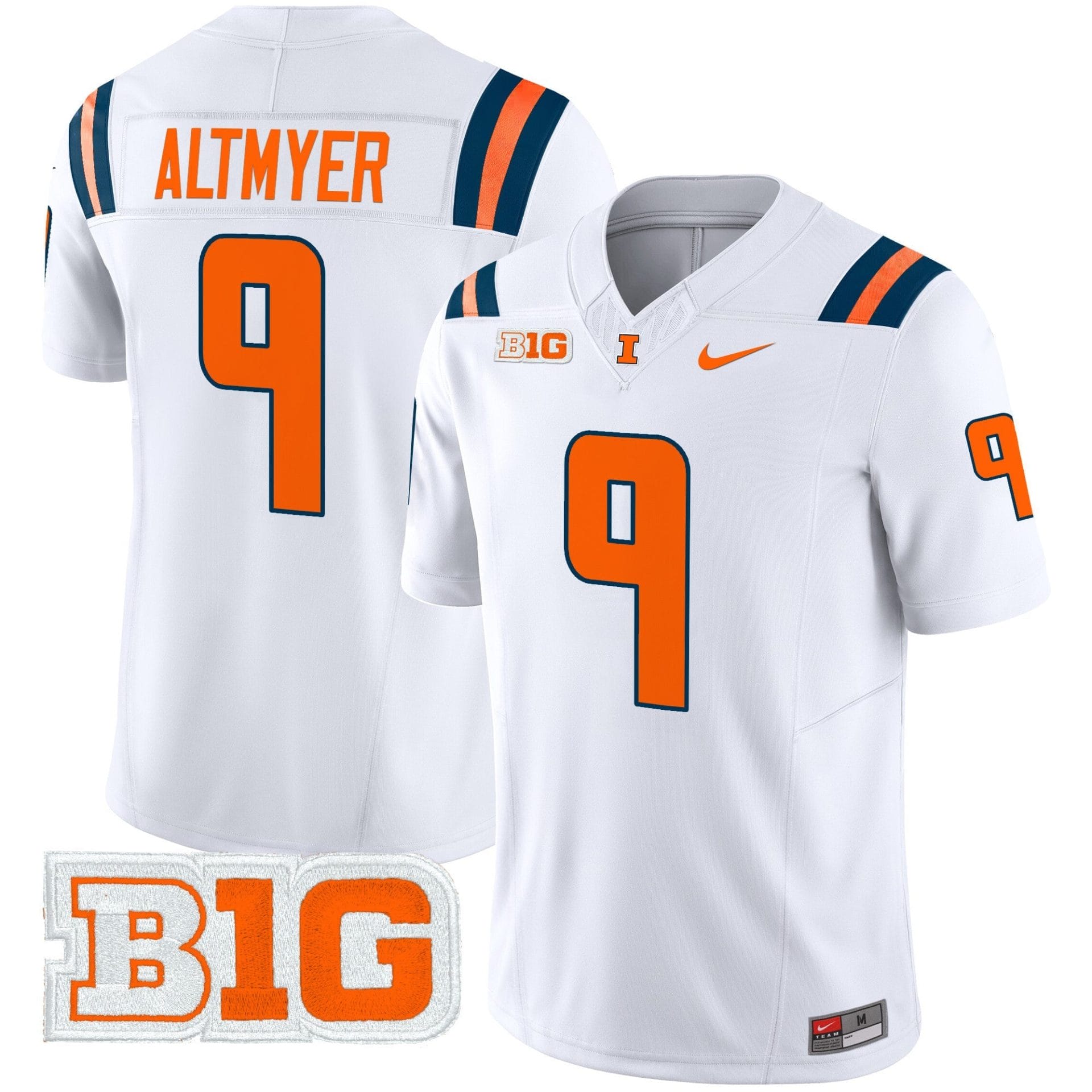 Men's Illinois Fighting Illini 2025 Vapor Limited Jersey - All Stitched - Image 29