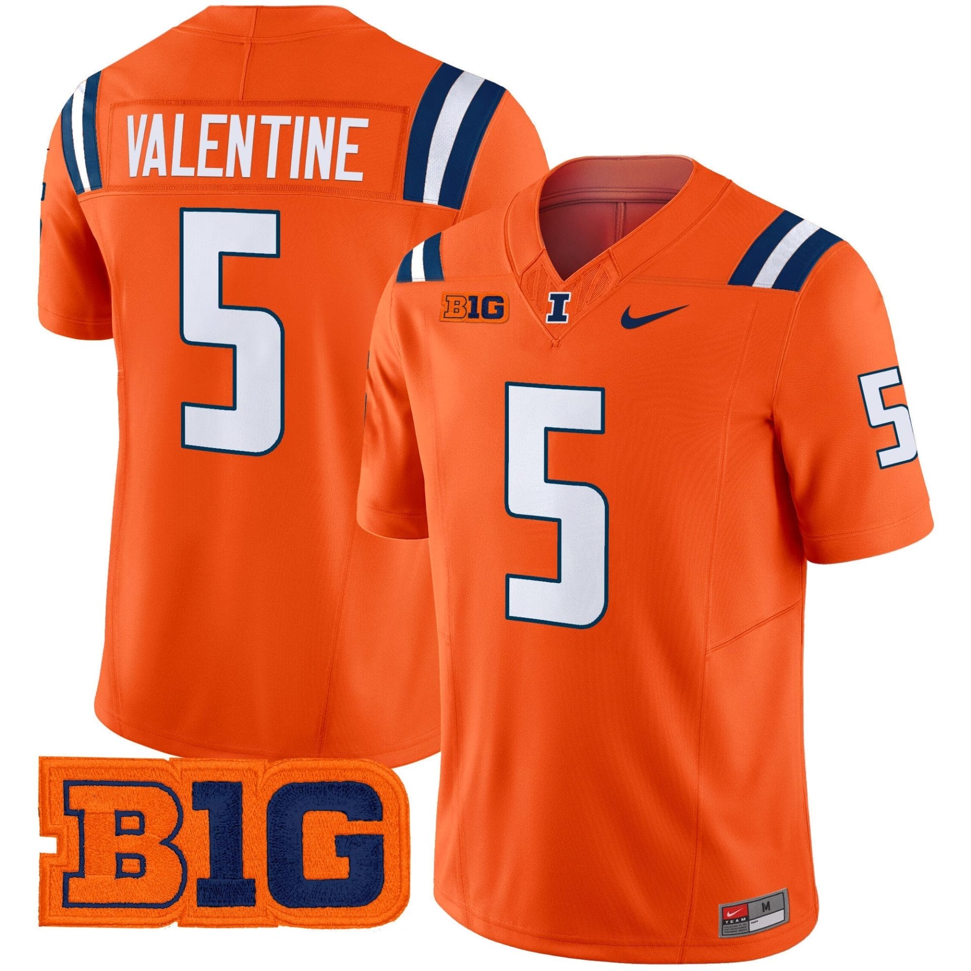 Men's Illinois Fighting Illini 2025 Vapor Limited Jersey - All Stitched - Image 27