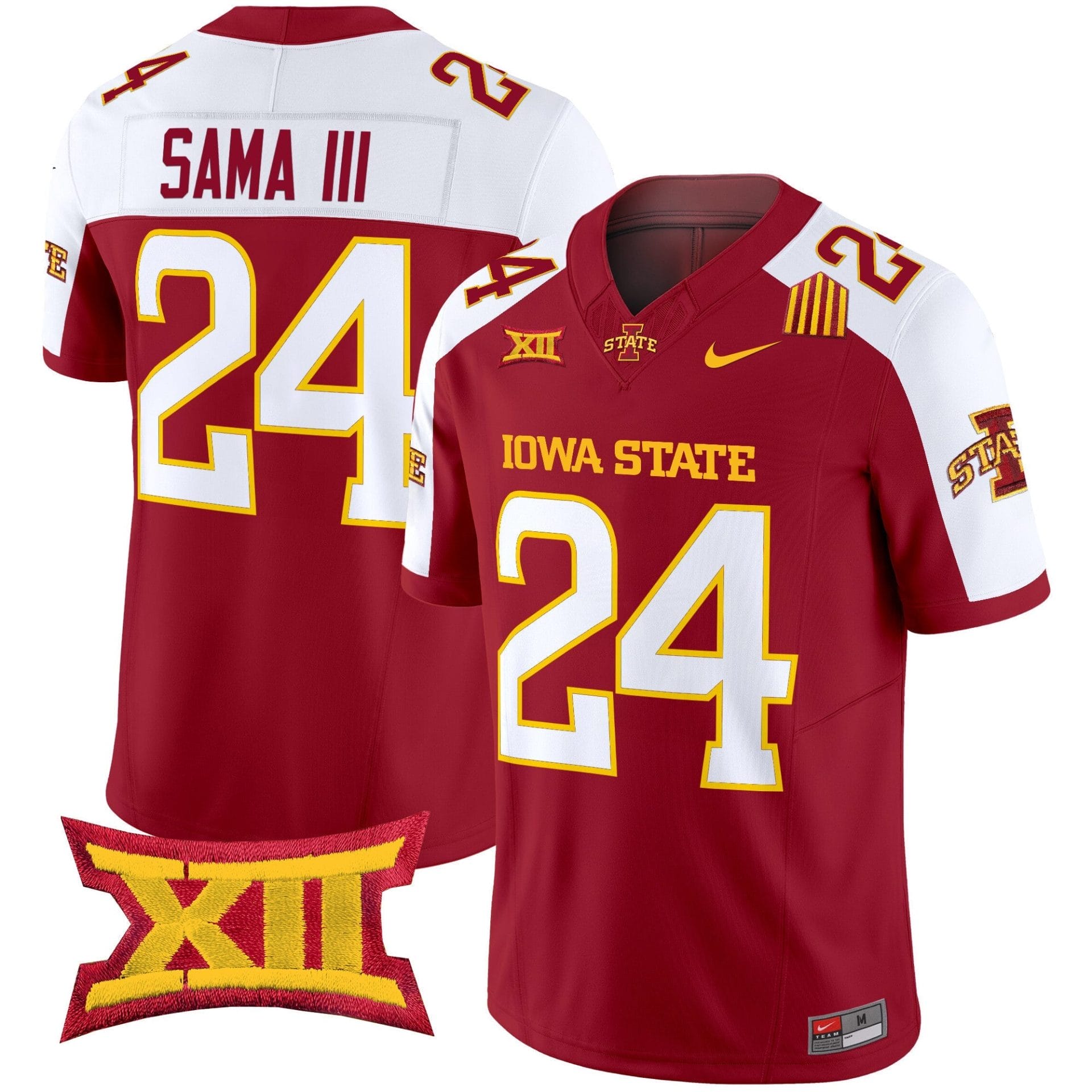 Iowa State Cyclones 2025 Vapor Limited Jersey - All Stitched - Image 16