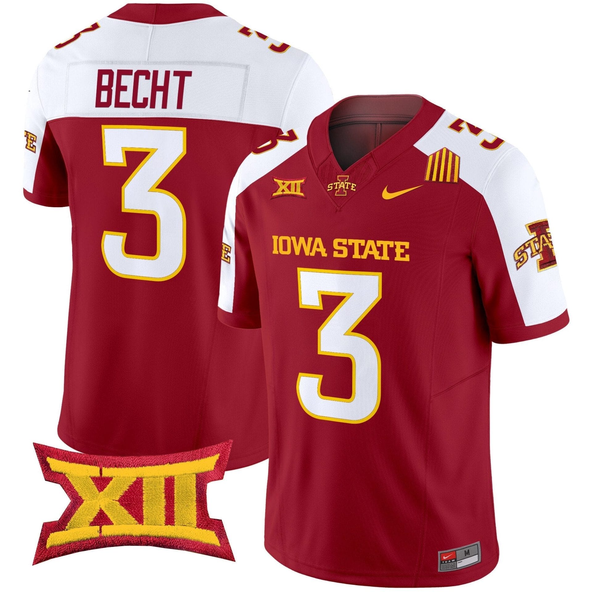 Iowa State Cyclones 2025 Vapor Limited Jersey - All Stitched