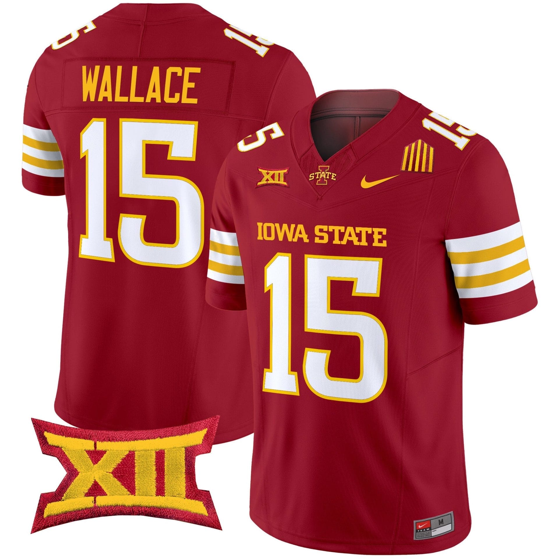 Iowa State Cyclones 2025 Vapor Limited Jersey - All Stitched - Image 8