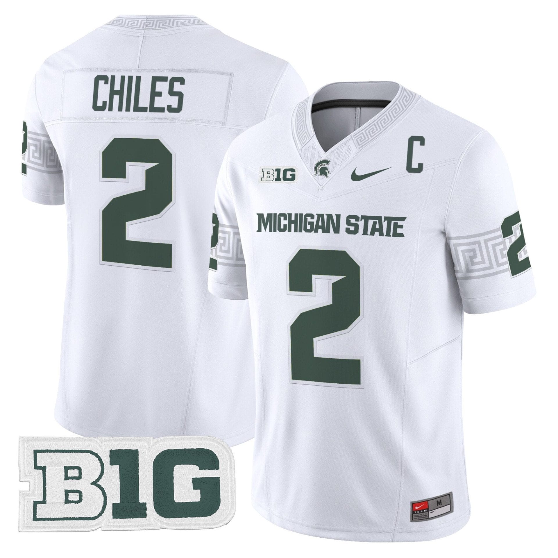 Men's Michigan State Spartans 2025 Vapor Limited Jersey - All Stitched - Image 2