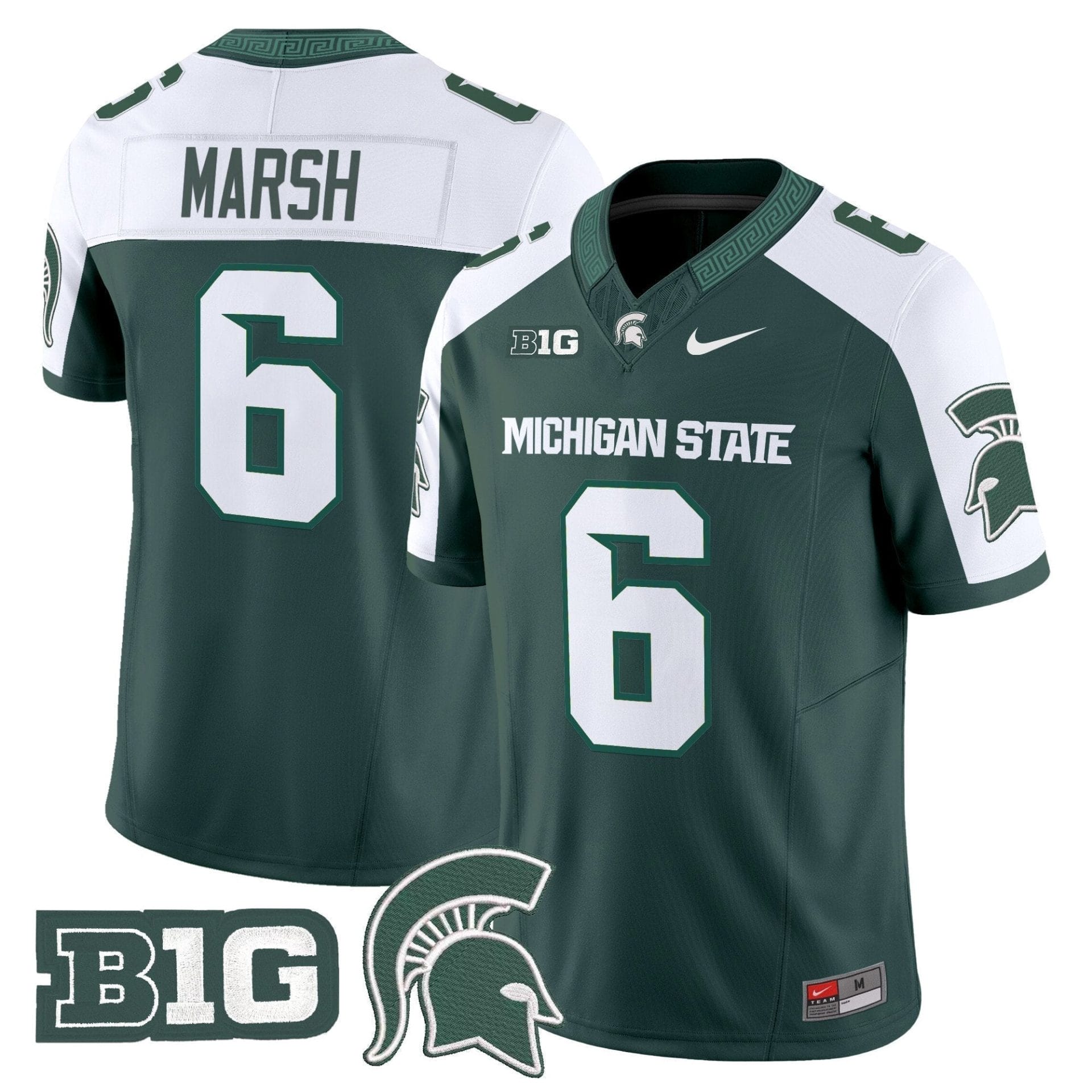 Men's Michigan State Spartans 2025 Vapor Limited Jersey - All Stitched - Image 21