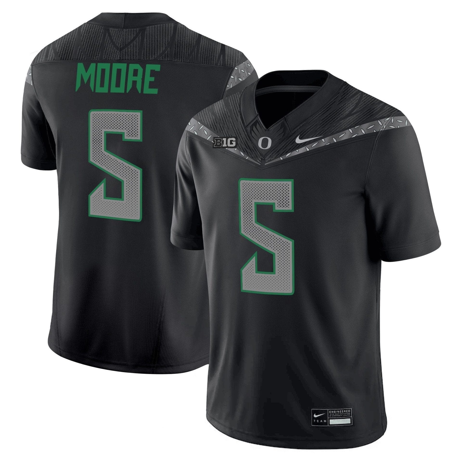 Oregon Ducks 2025 Vapor Limited Jersey V2 - All Stitched