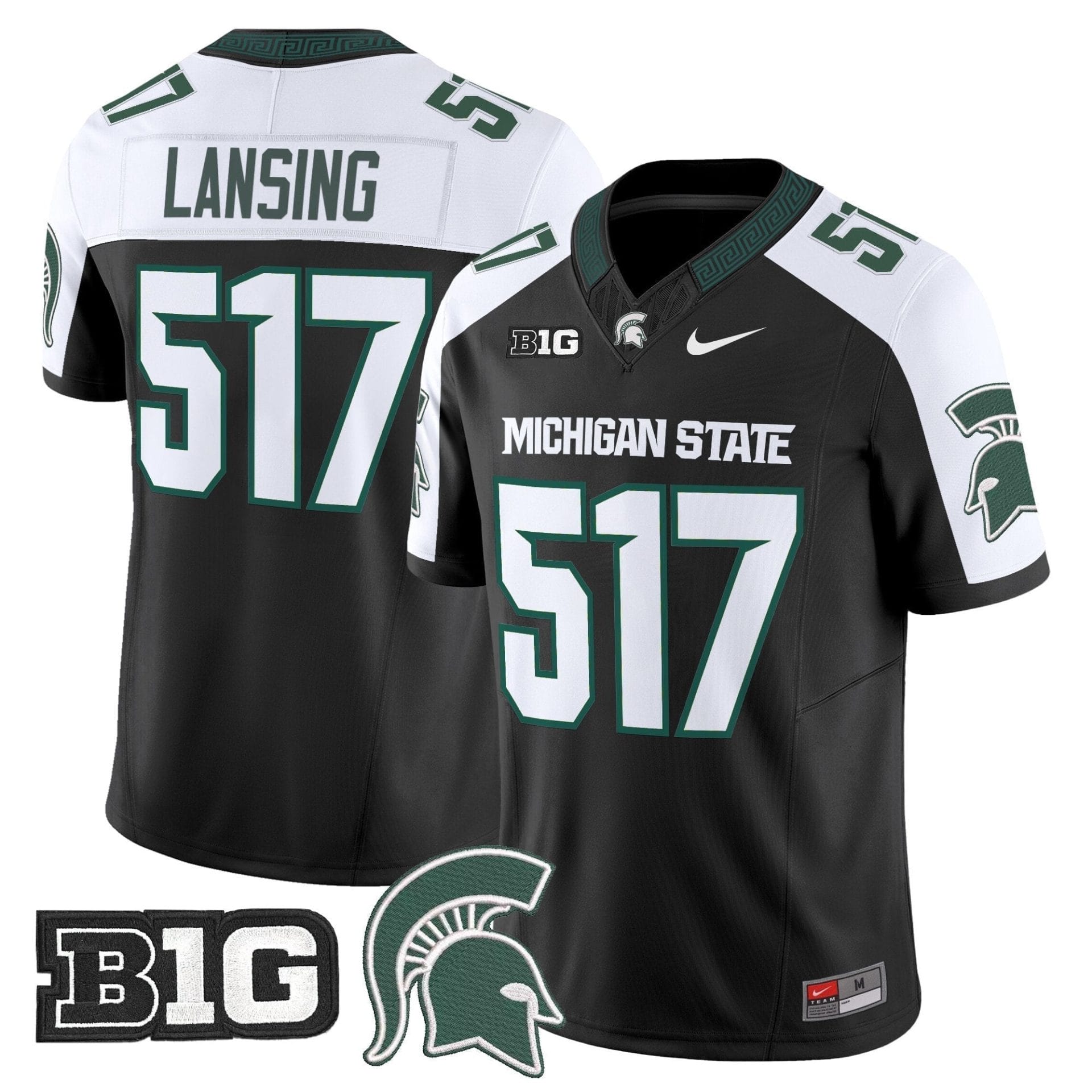Men's Michigan State Spartans 2025 Vapor Limited Jersey - All Stitched - Image 4