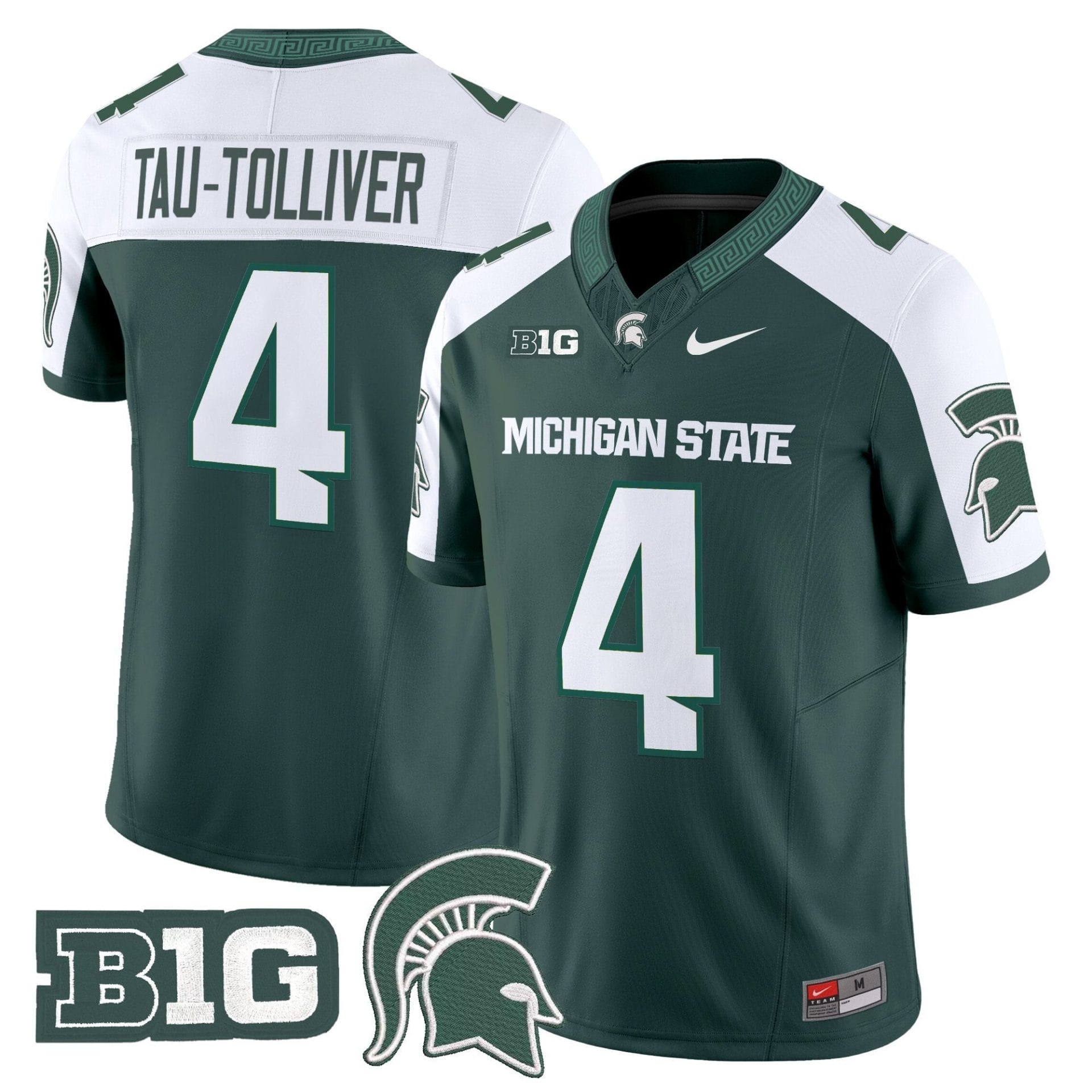 Men's Michigan State Spartans 2025 Vapor Limited Jersey - All Stitched - Image 8