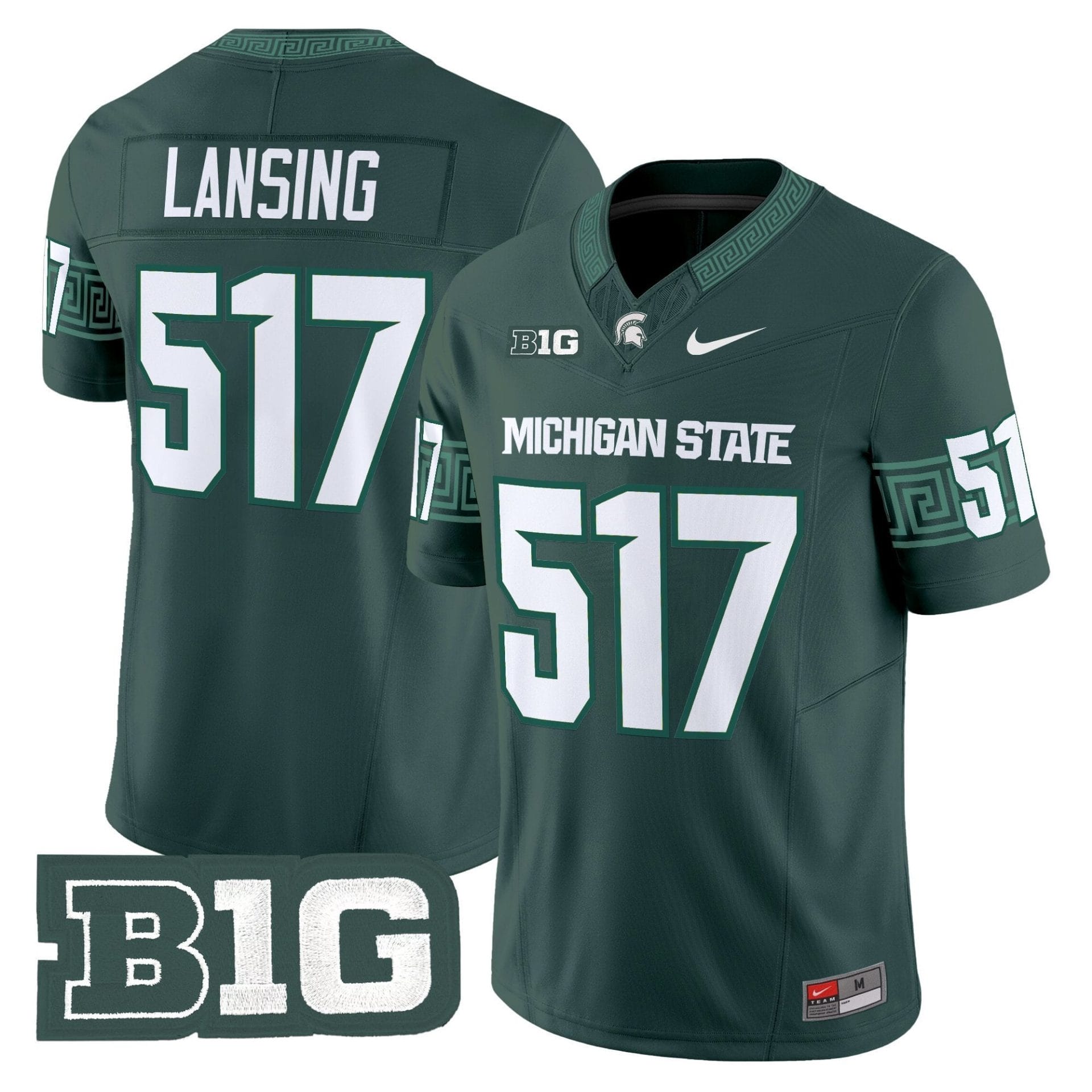 Men's Michigan State Spartans 2025 Vapor Limited Jersey - All Stitched - Image 12