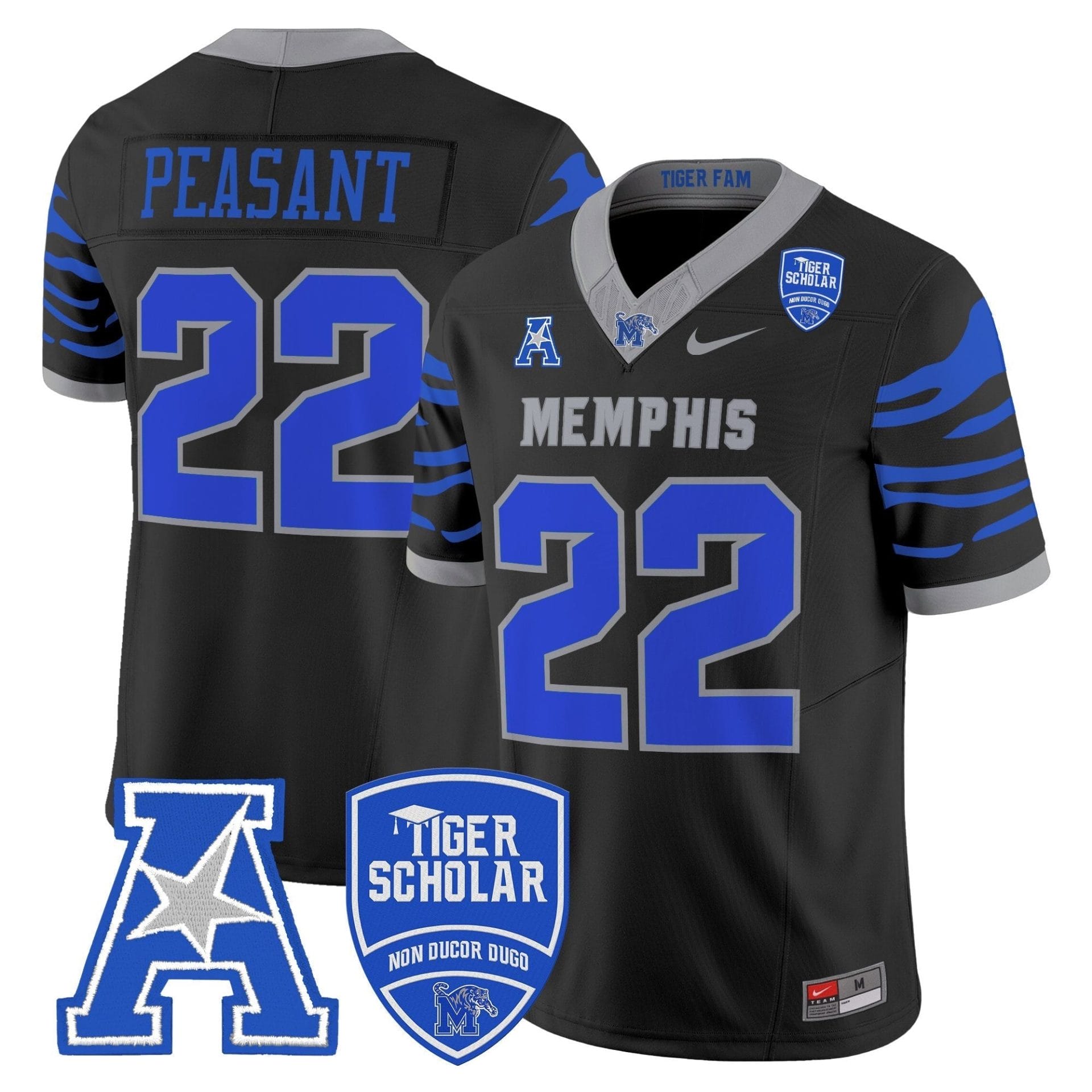 Memphis Tigers 2025 Vapor Limited Jersey - All Stitched - Image 32