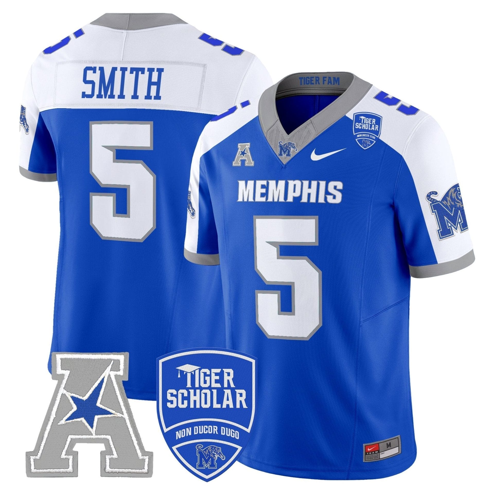 Memphis Tigers 2025 Vapor Limited Jersey - All Stitched - Image 3