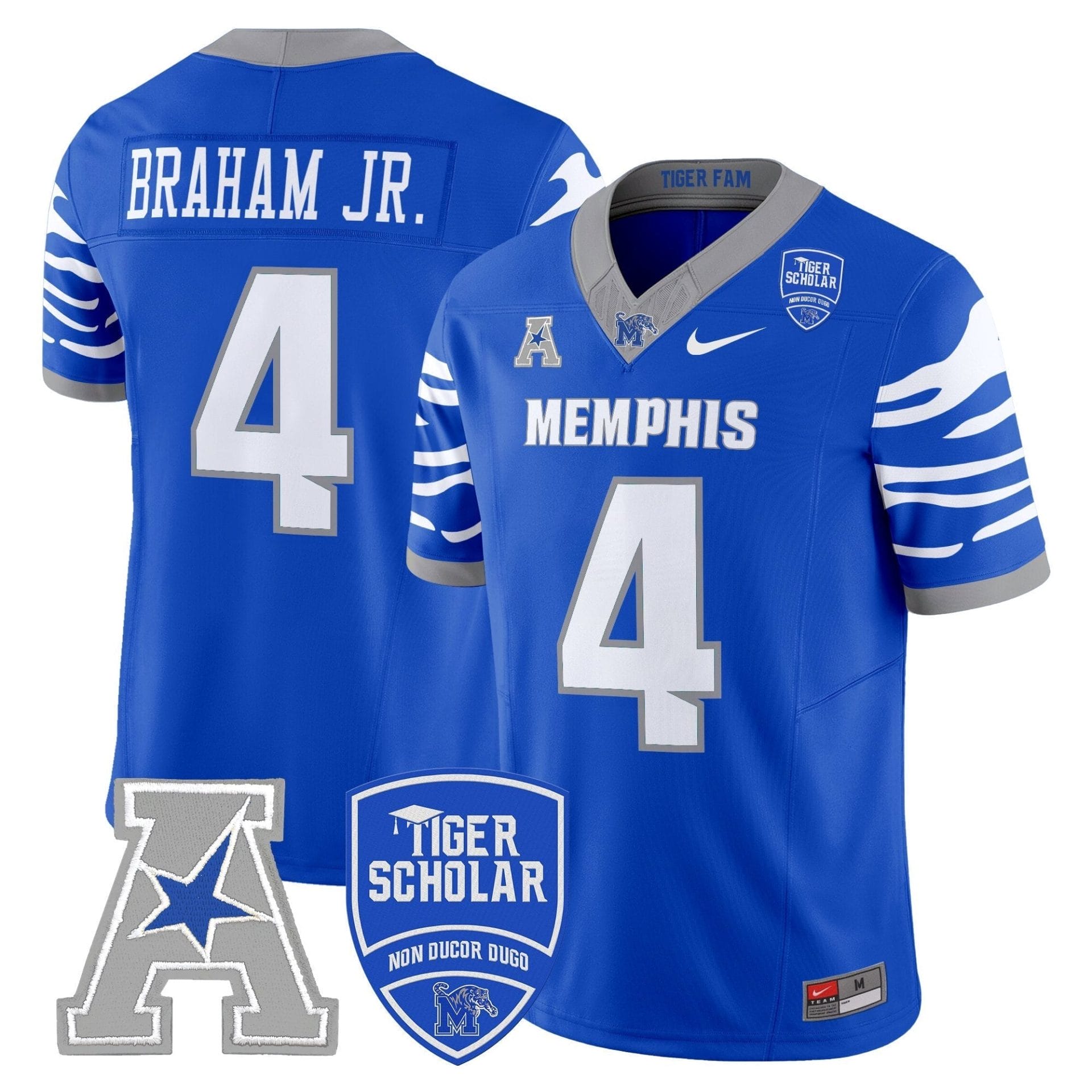 Memphis Tigers 2025 Vapor Limited Jersey - All Stitched - Image 22