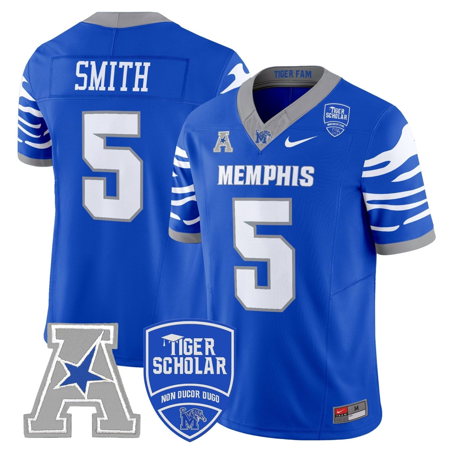 Memphis Tigers 2025 Vapor Limited Jersey - All Stitched - Image 21
